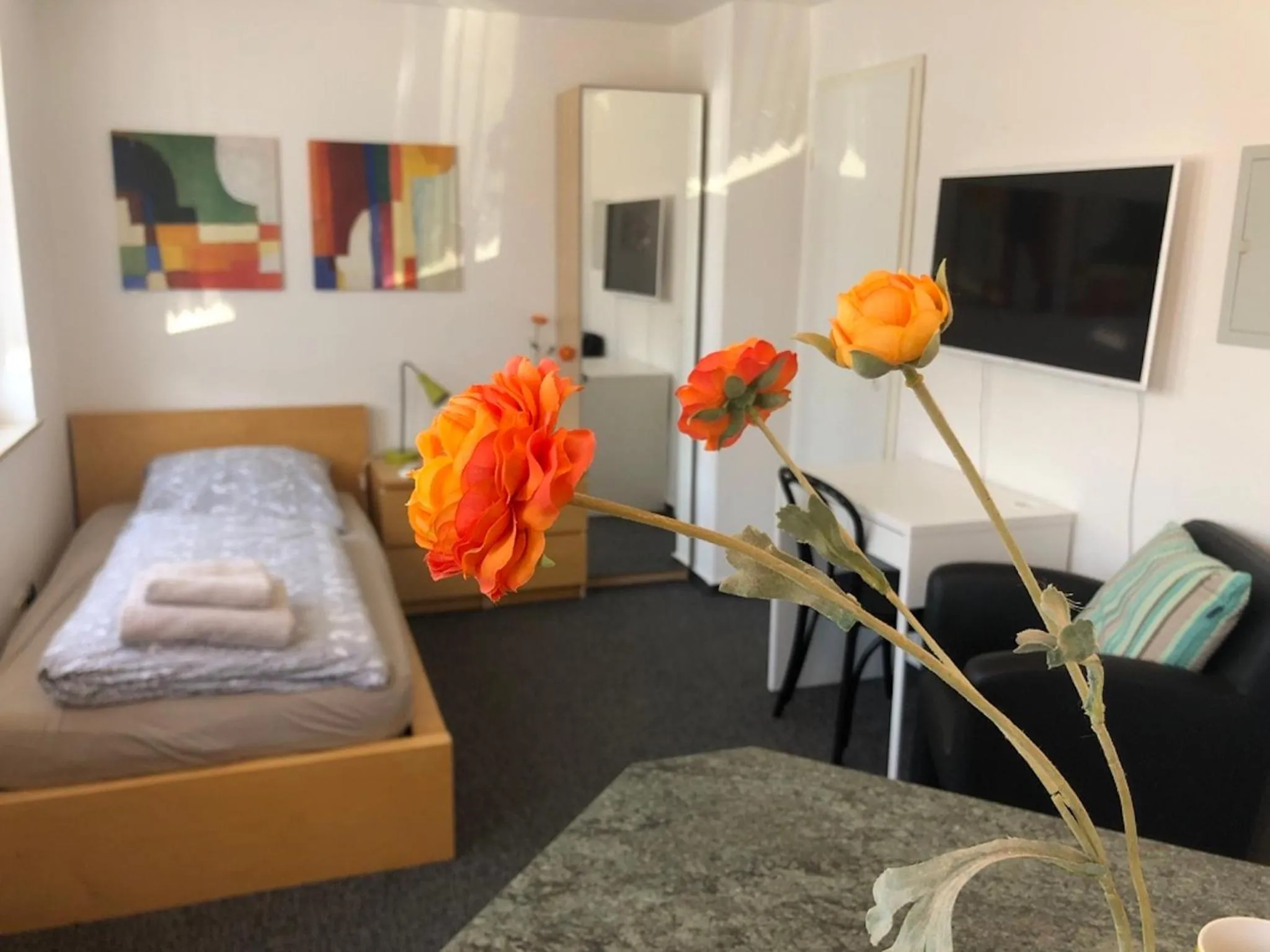 Bed in Apartmenthaus Somborn