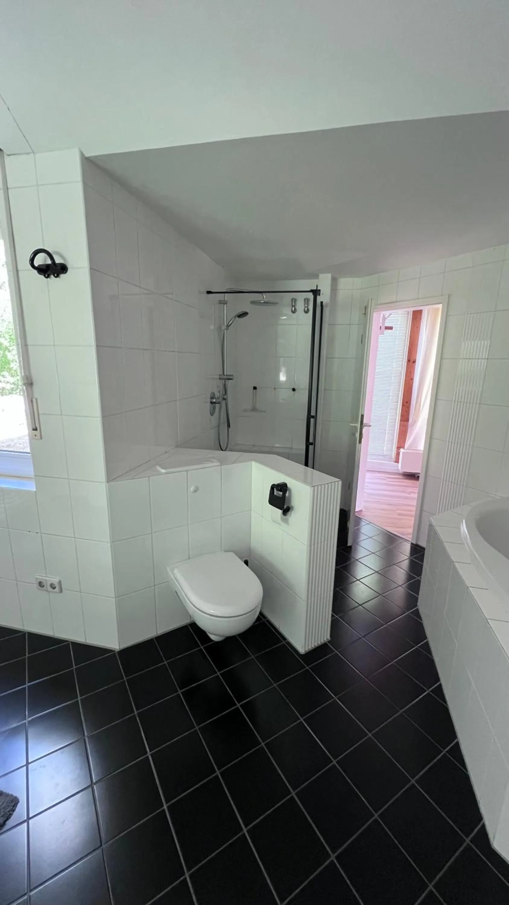 Shower in Apartmenthaus Somborn