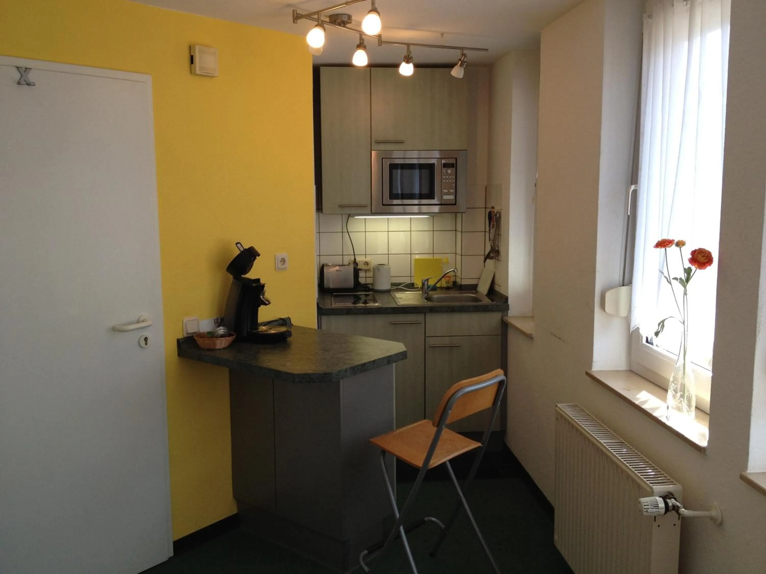 Kitchen or kitchenette in Apartmenthaus Somborn