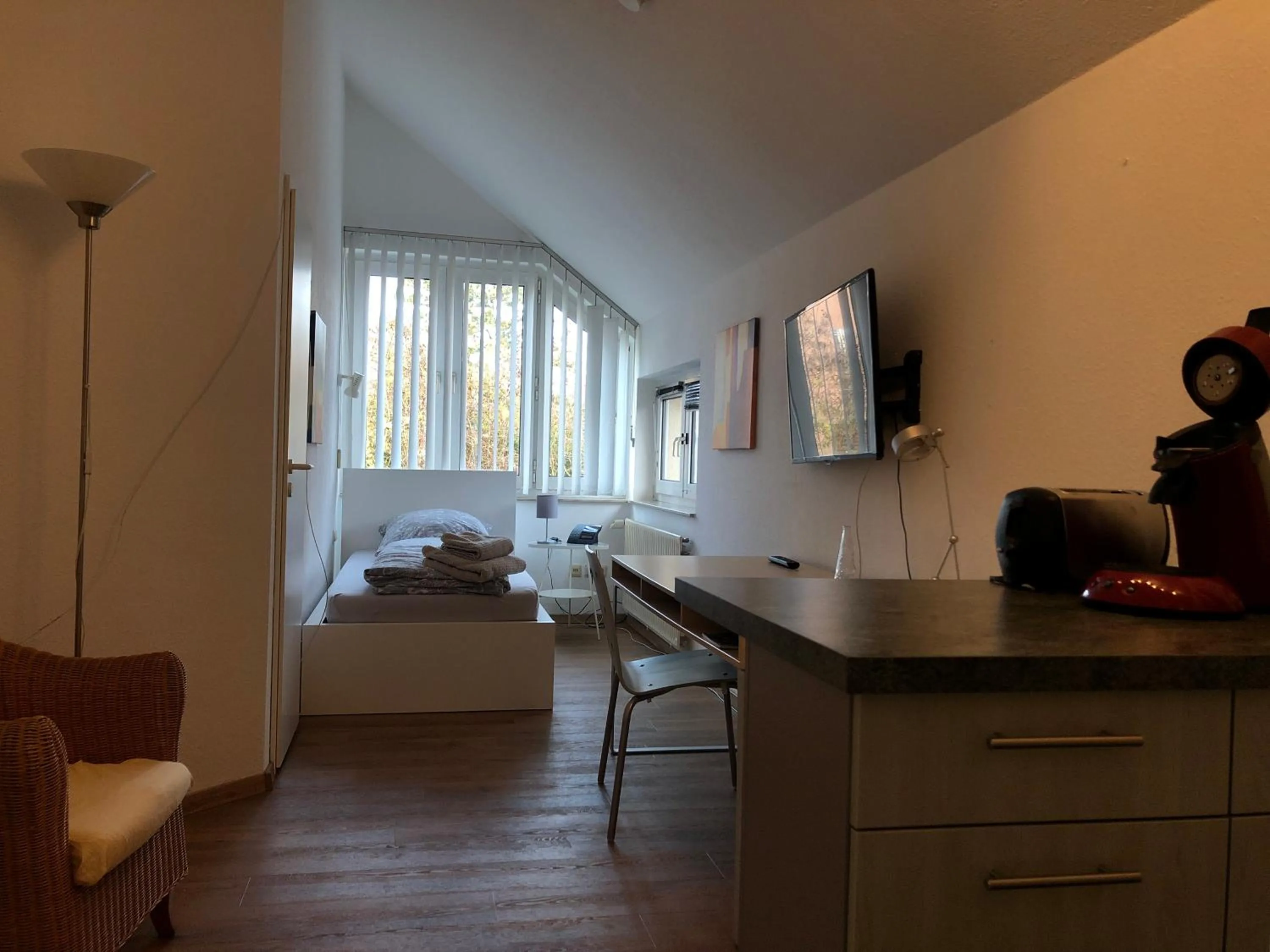 Bed in Apartmenthaus Somborn