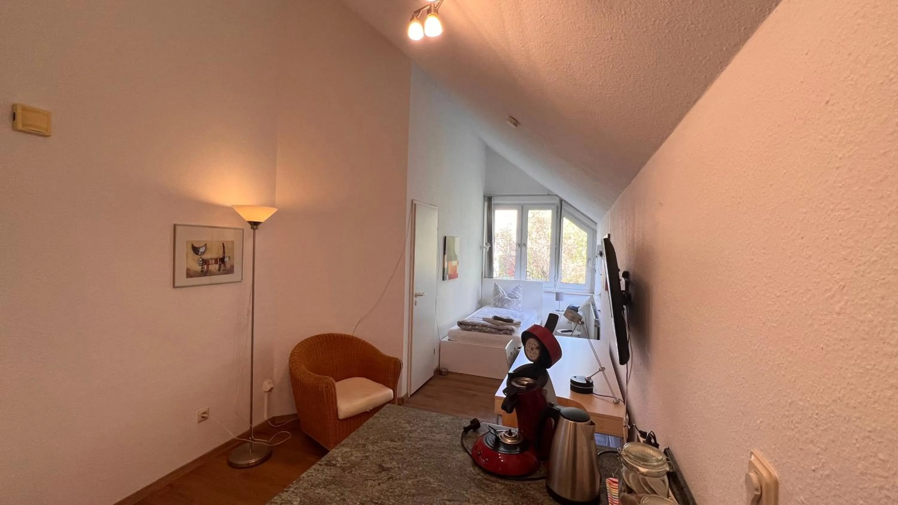 Bed in Apartmenthaus Somborn