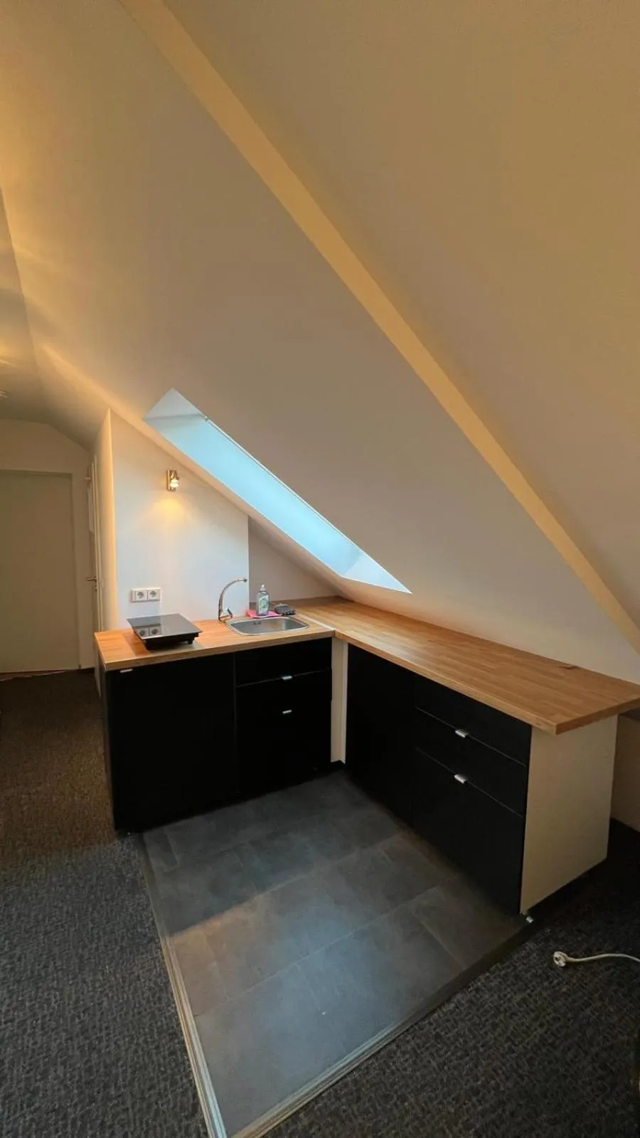Kitchen or kitchenette in Apartmenthaus Somborn