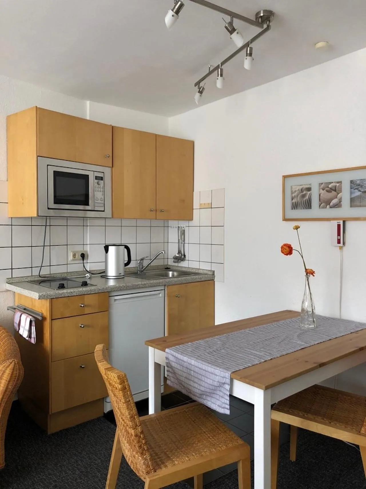 Kitchen or kitchenette in Apartmenthaus Somborn