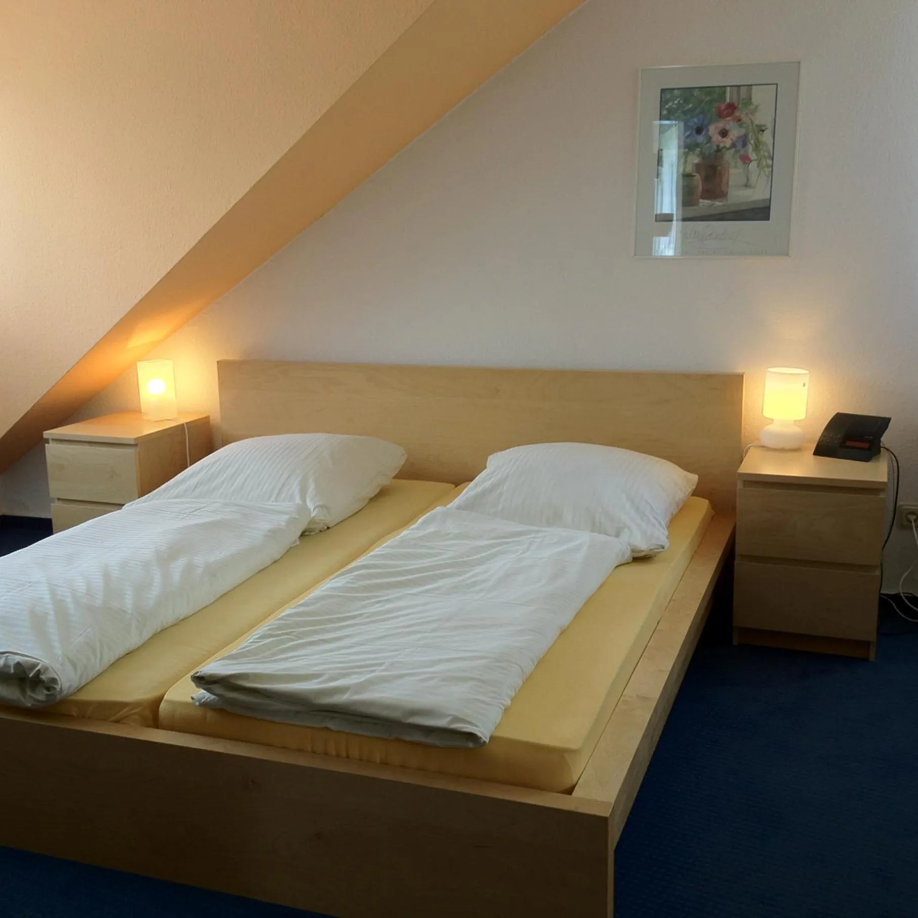 Bed in Apartmenthaus Somborn