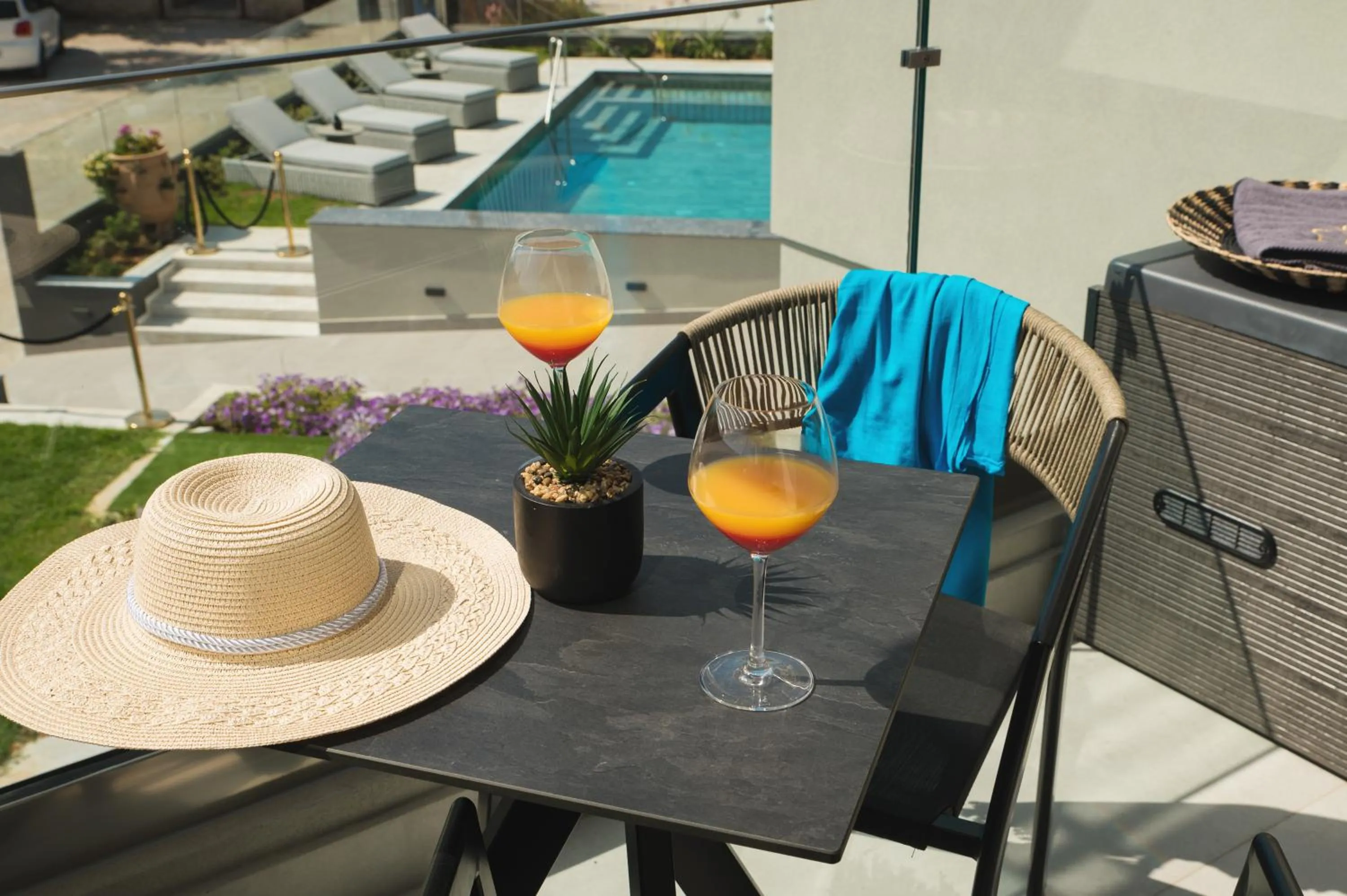 Hot Tub in Elia Agia Marina Resort