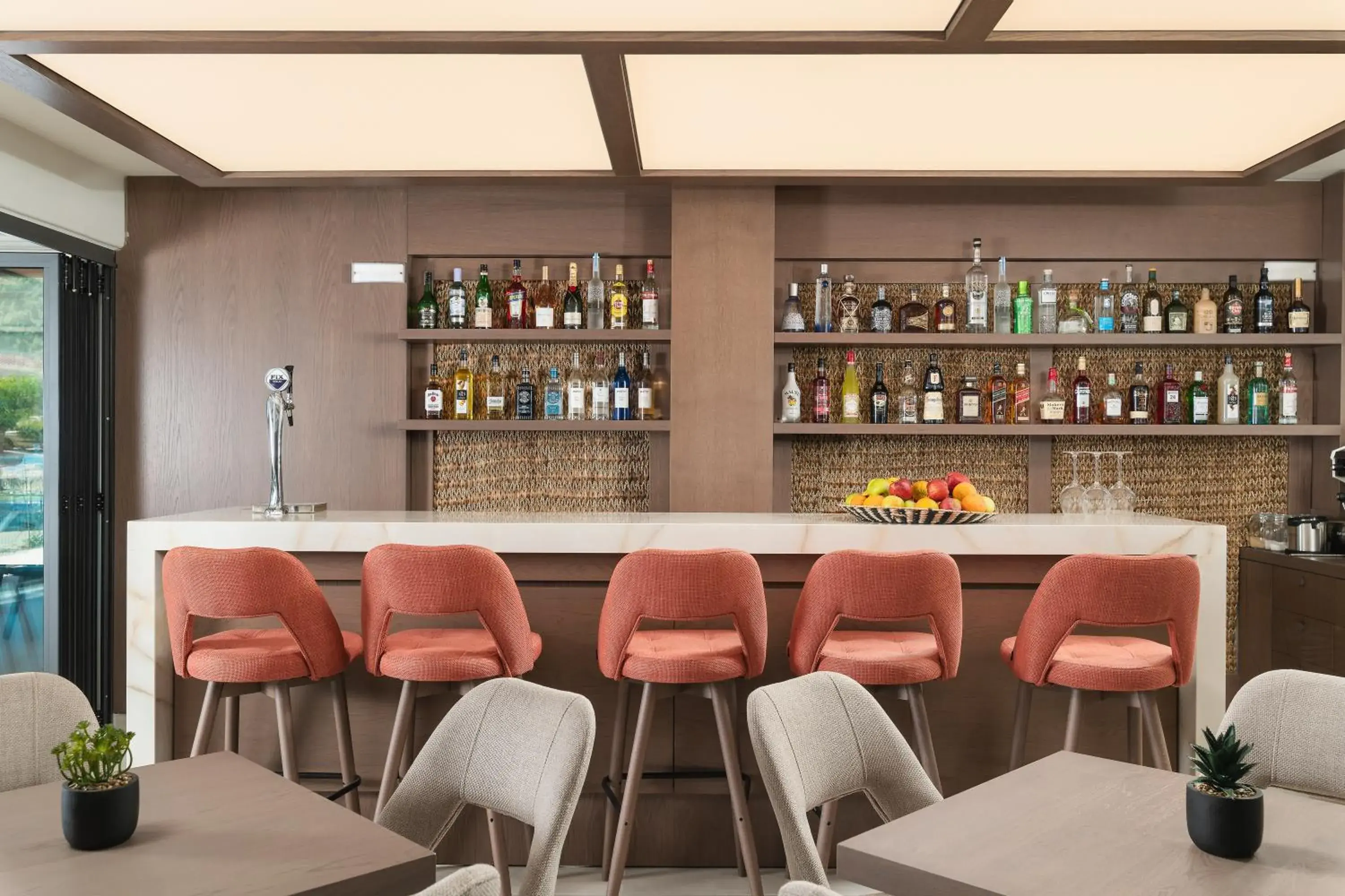 Living room in Elia Agia Marina Resort Living room in Elia Agia Marina Resort