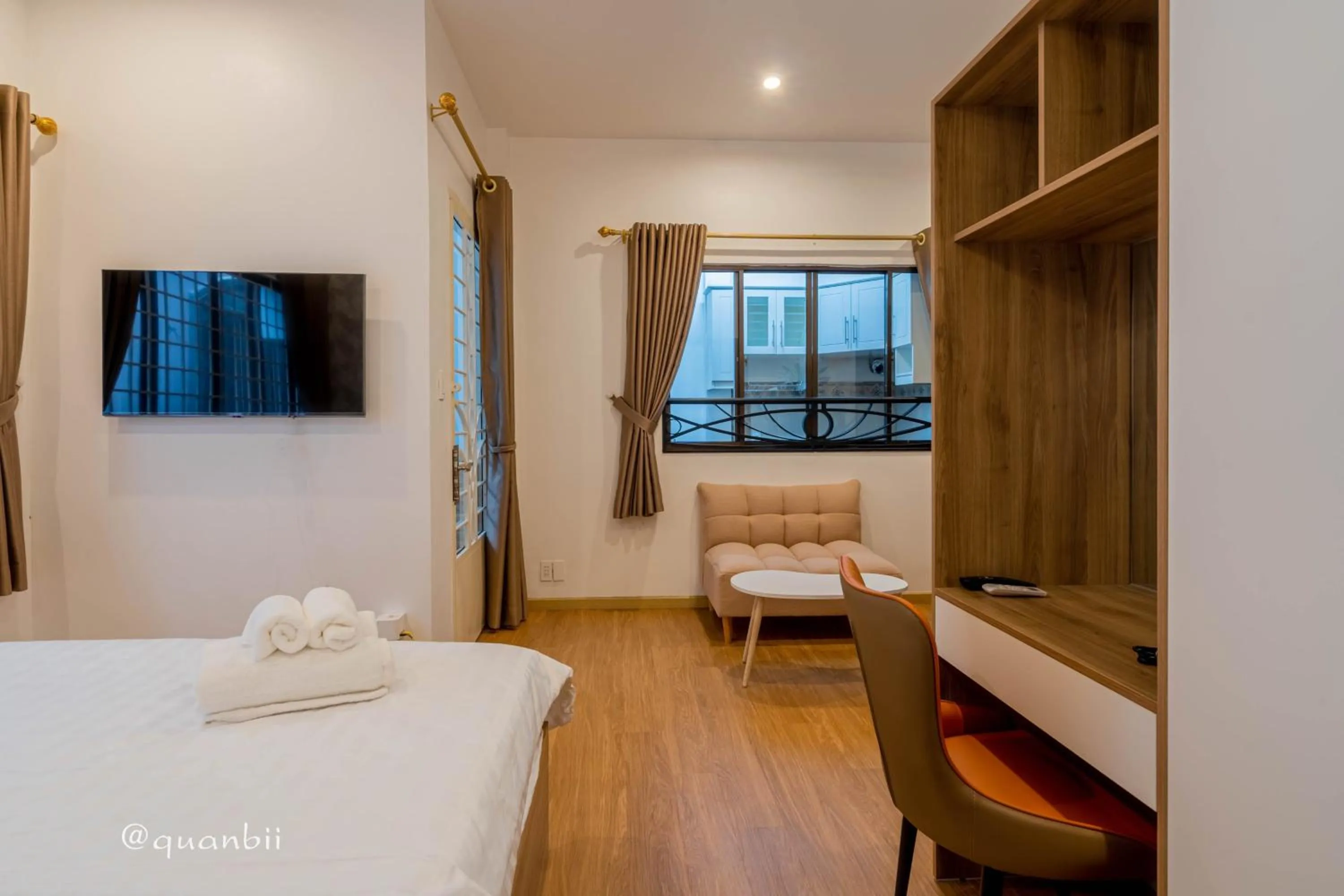 Bedroom in Kansas Hotel & Apartment - Notre Dame