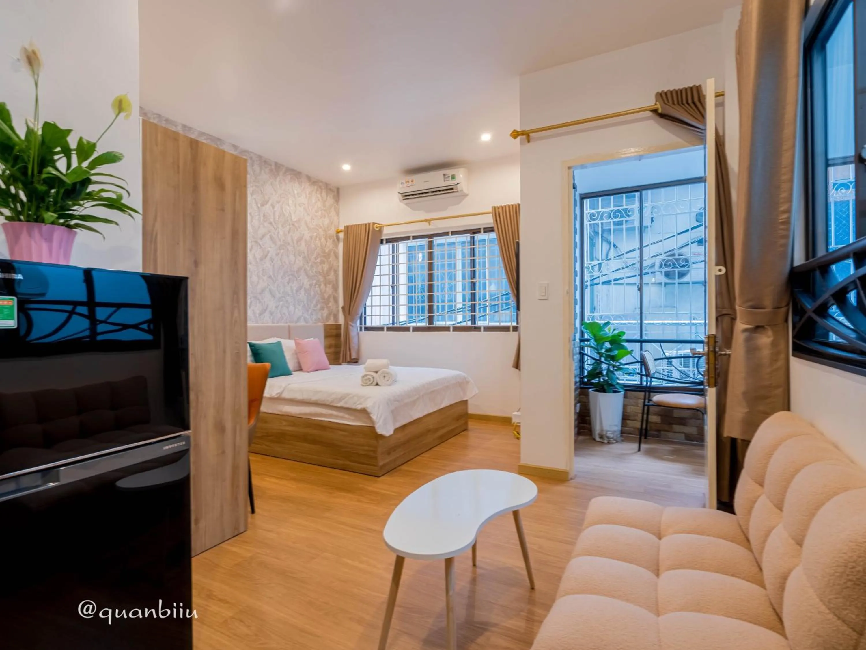 Seating area in Kansas Hotel & Apartment - Notre Dame