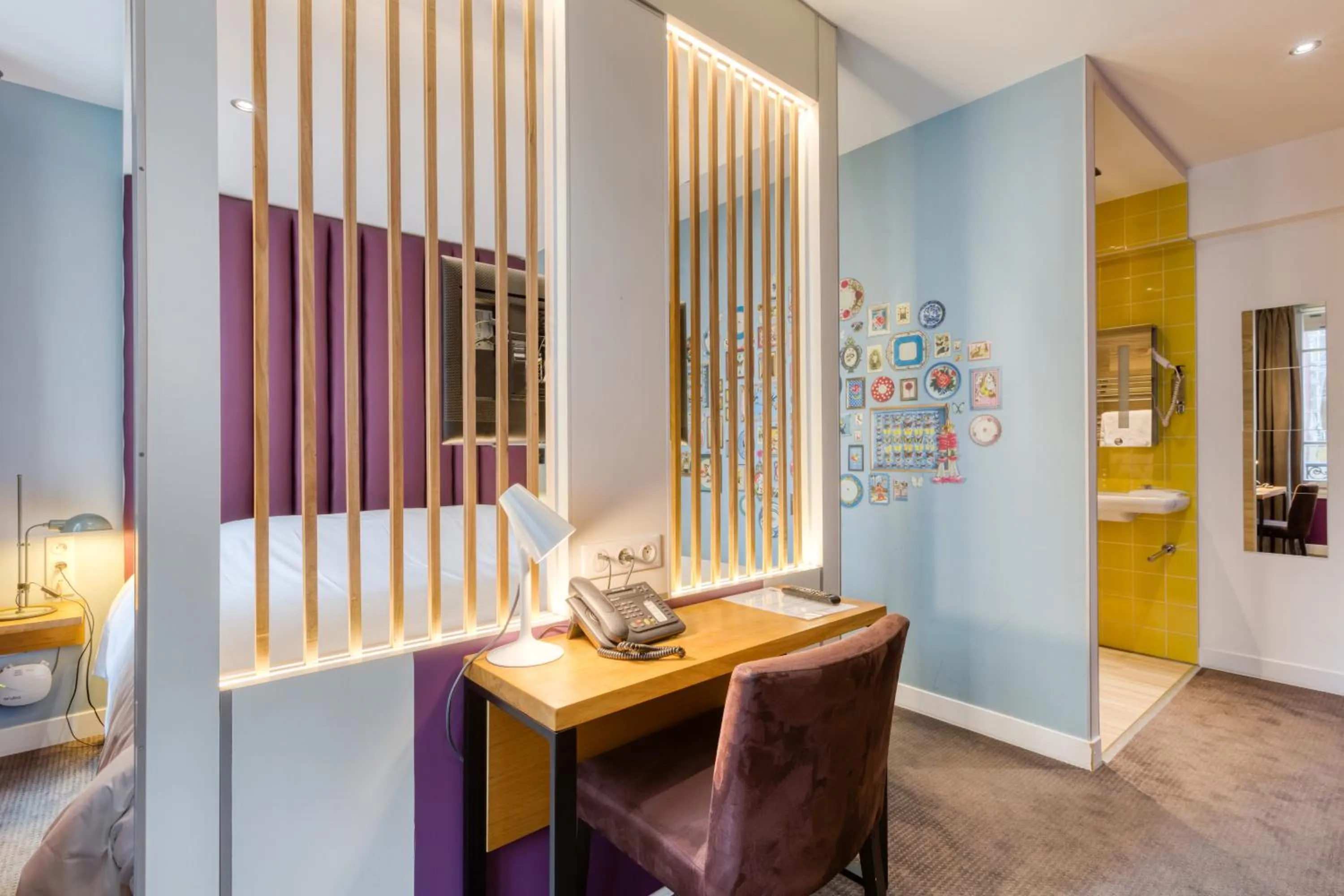 Bathroom in Hôtel du Jeu de Paume