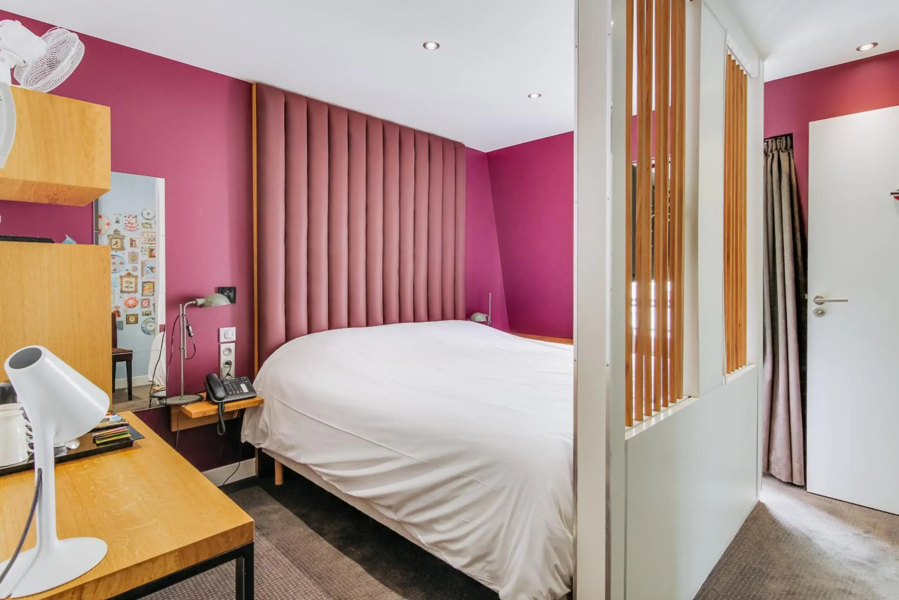 Bed in Hôtel du Jeu de Paume Bed in Hôtel du Jeu de Paume