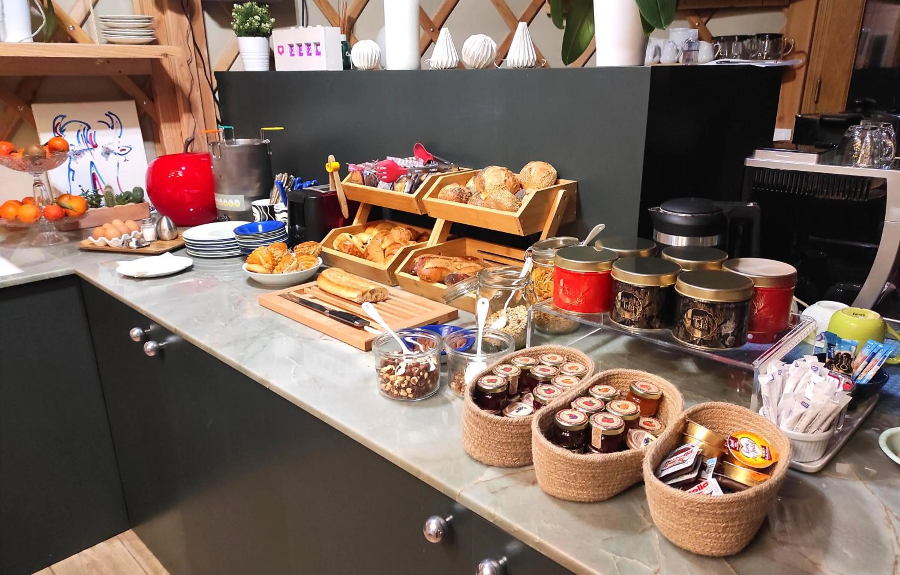 Breakfast in Hôtel du Jeu de Paume