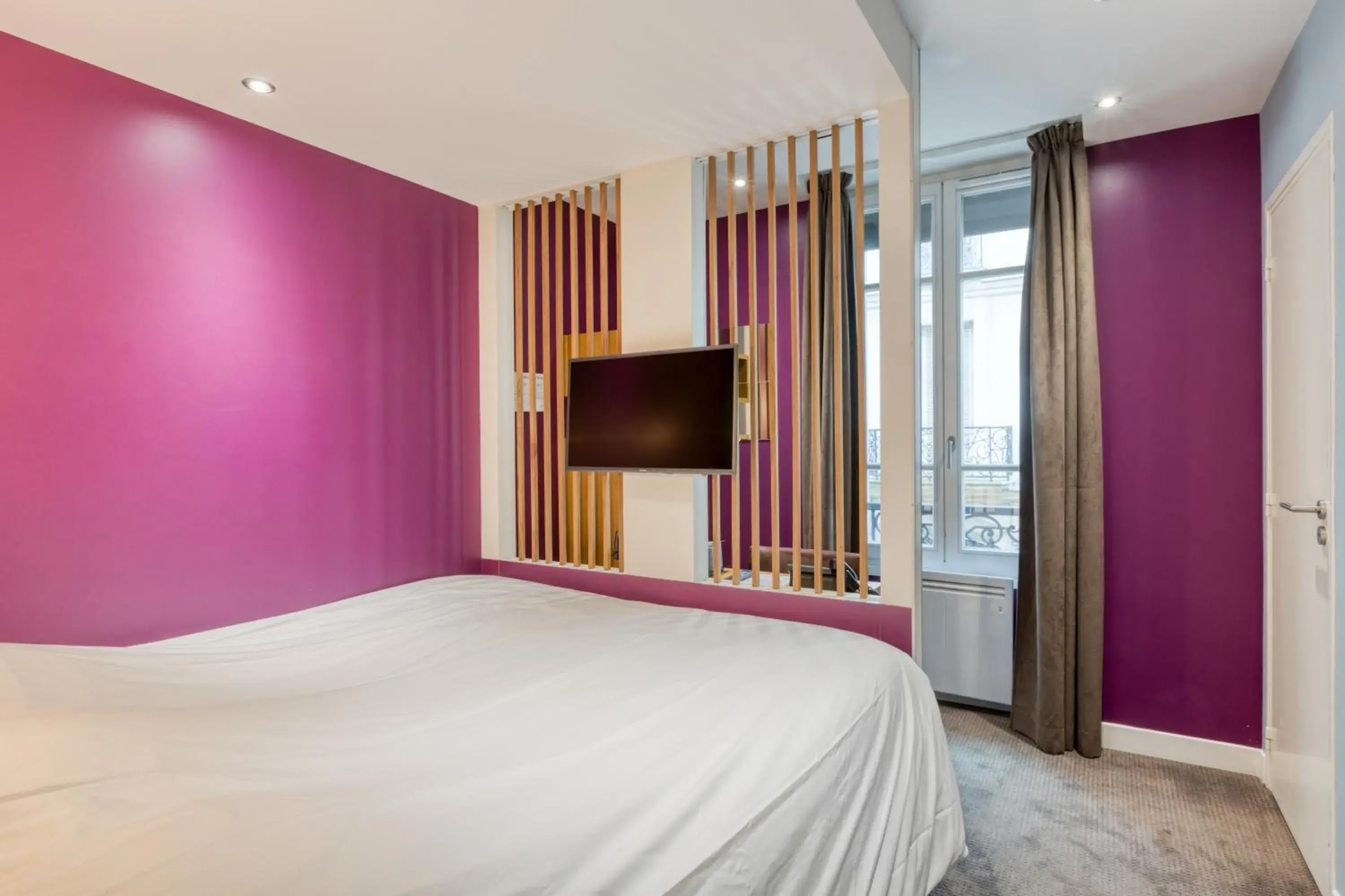 Bed in Hôtel du Jeu de Paume Bed in Hôtel du Jeu de Paume