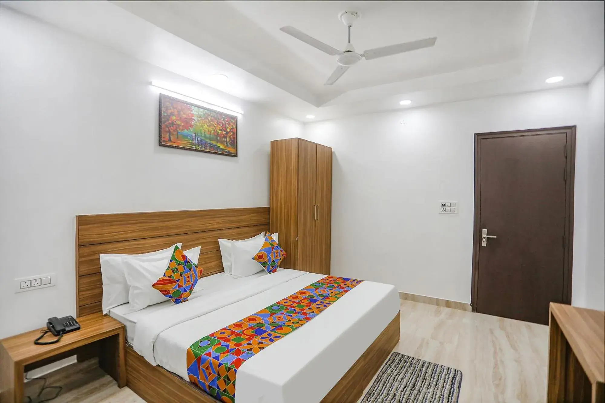 Bed in FabHotel Unique Stay Bed in FabHotel Unique Stay