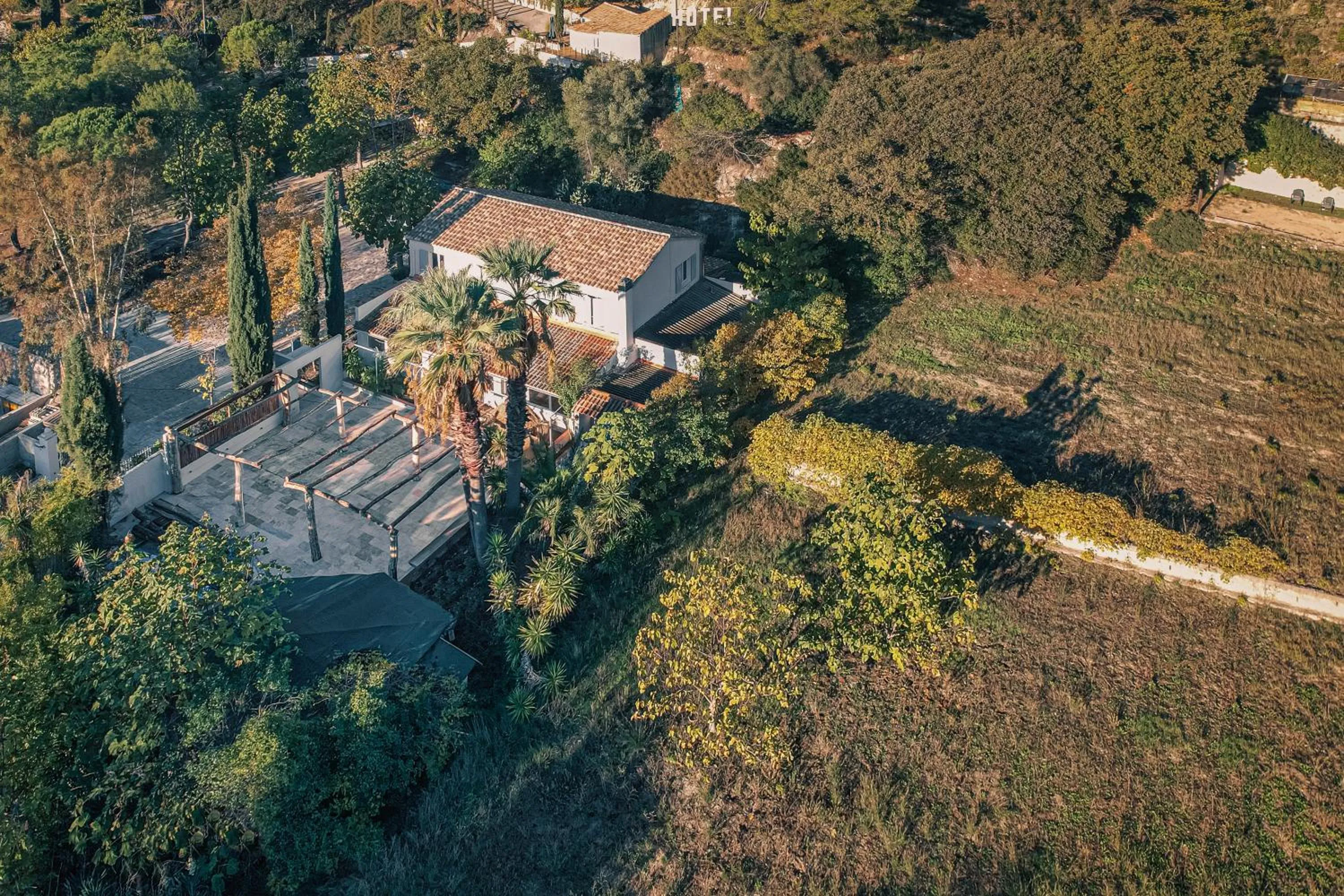 Natural landscape in AUBERGE DES PINS