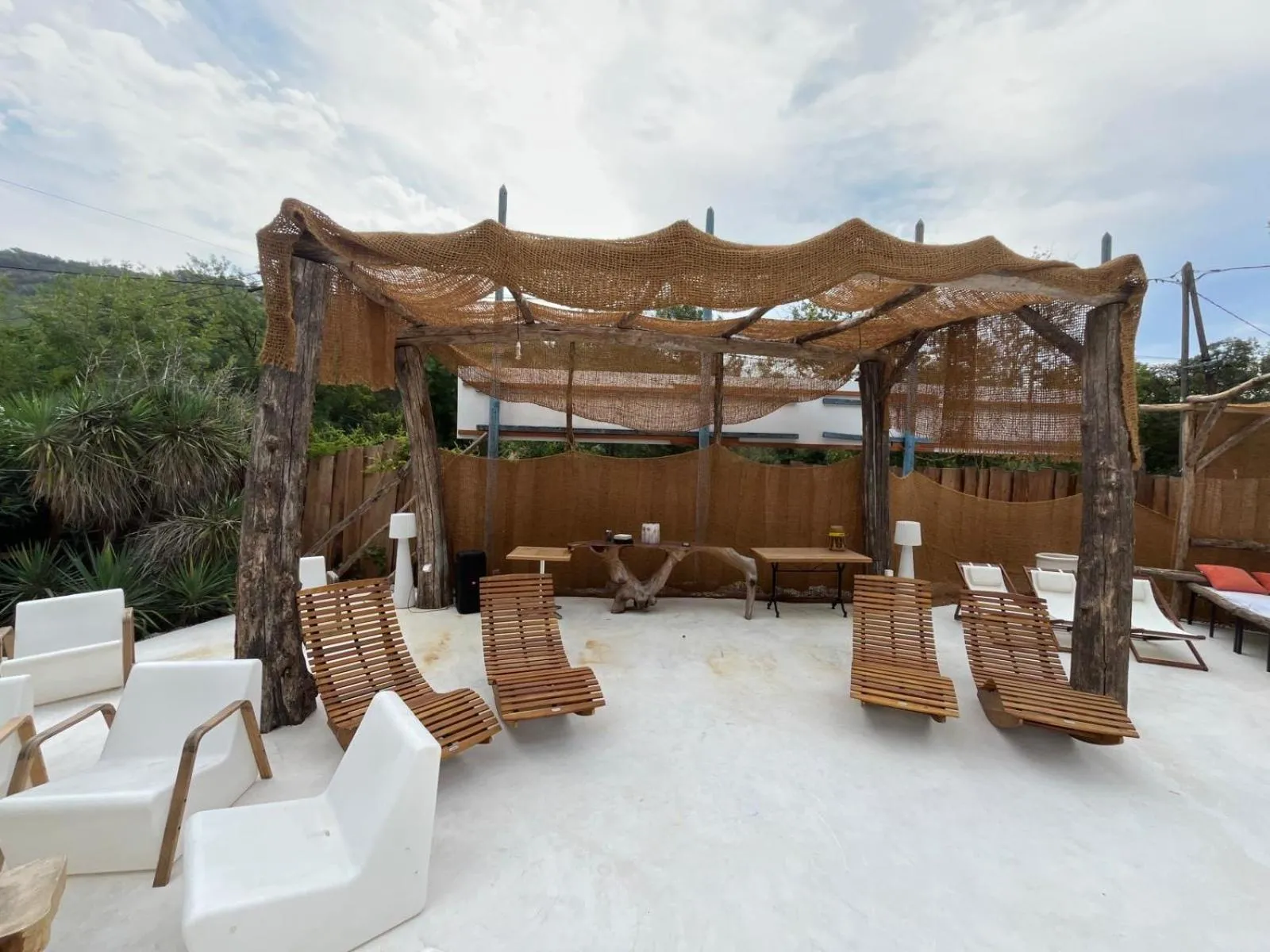 Swimming pool in AUBERGE DES PINS