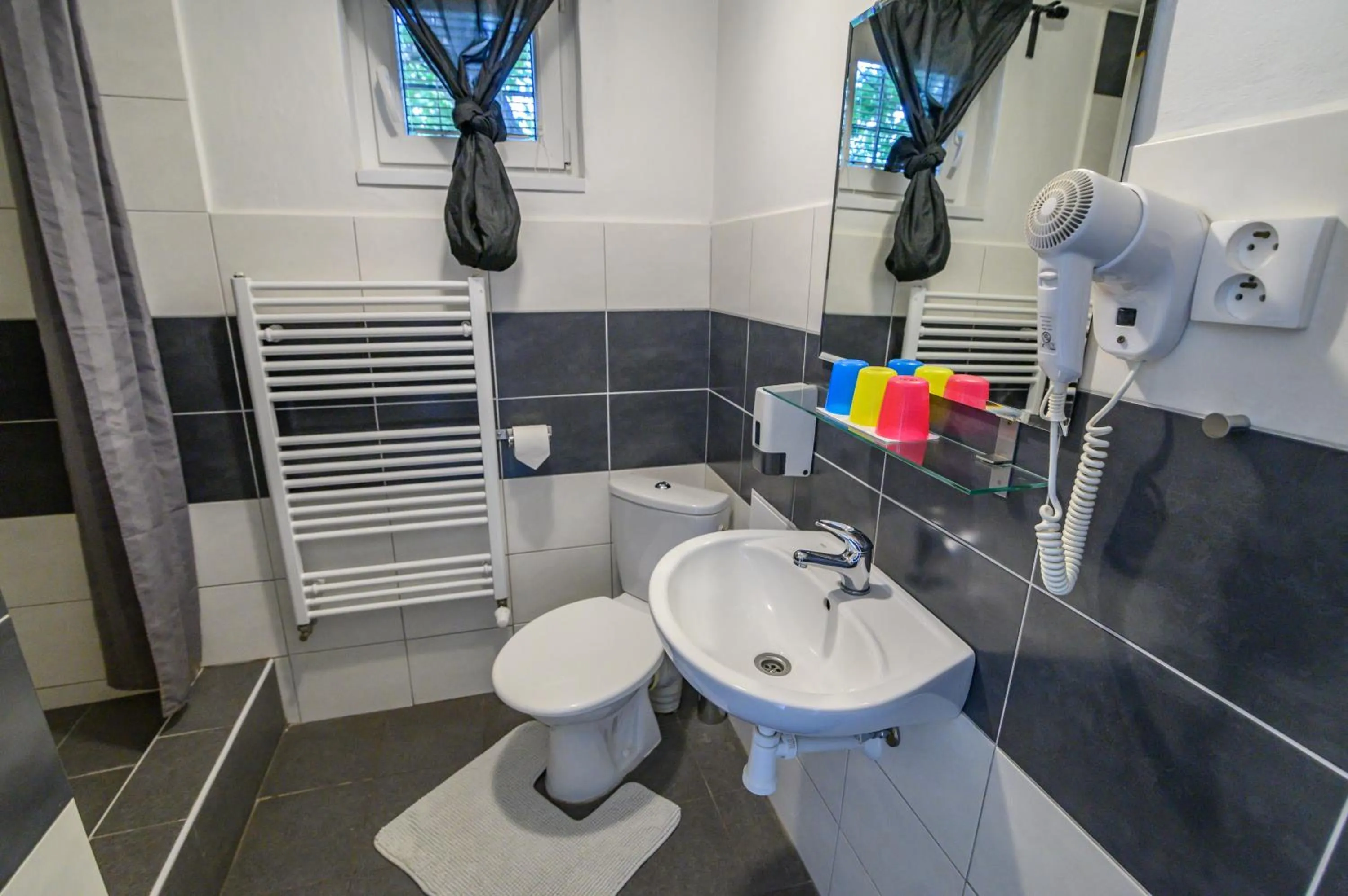 Shower in Hostel Seven