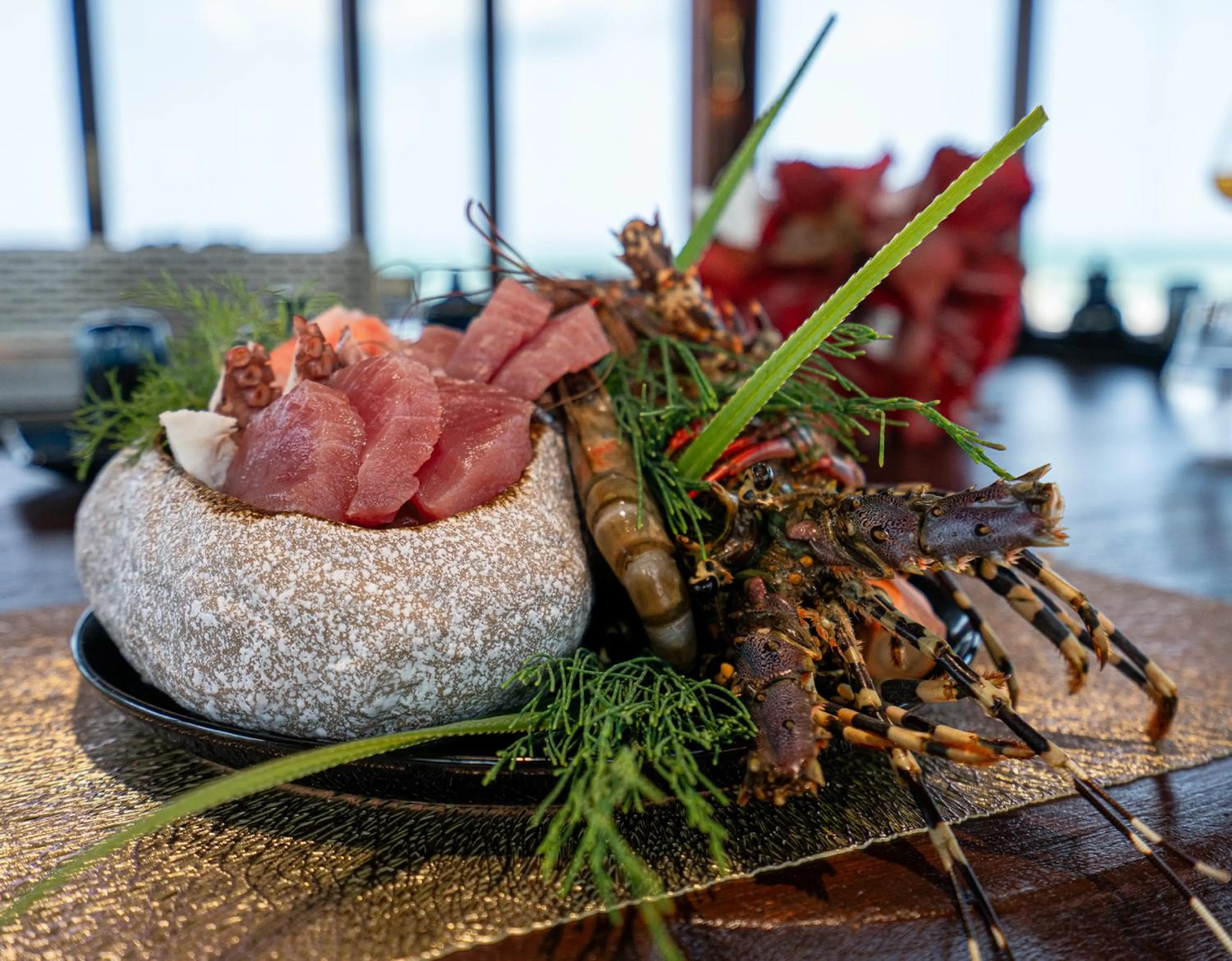 Food in Sensations Eco-Chic Hotel