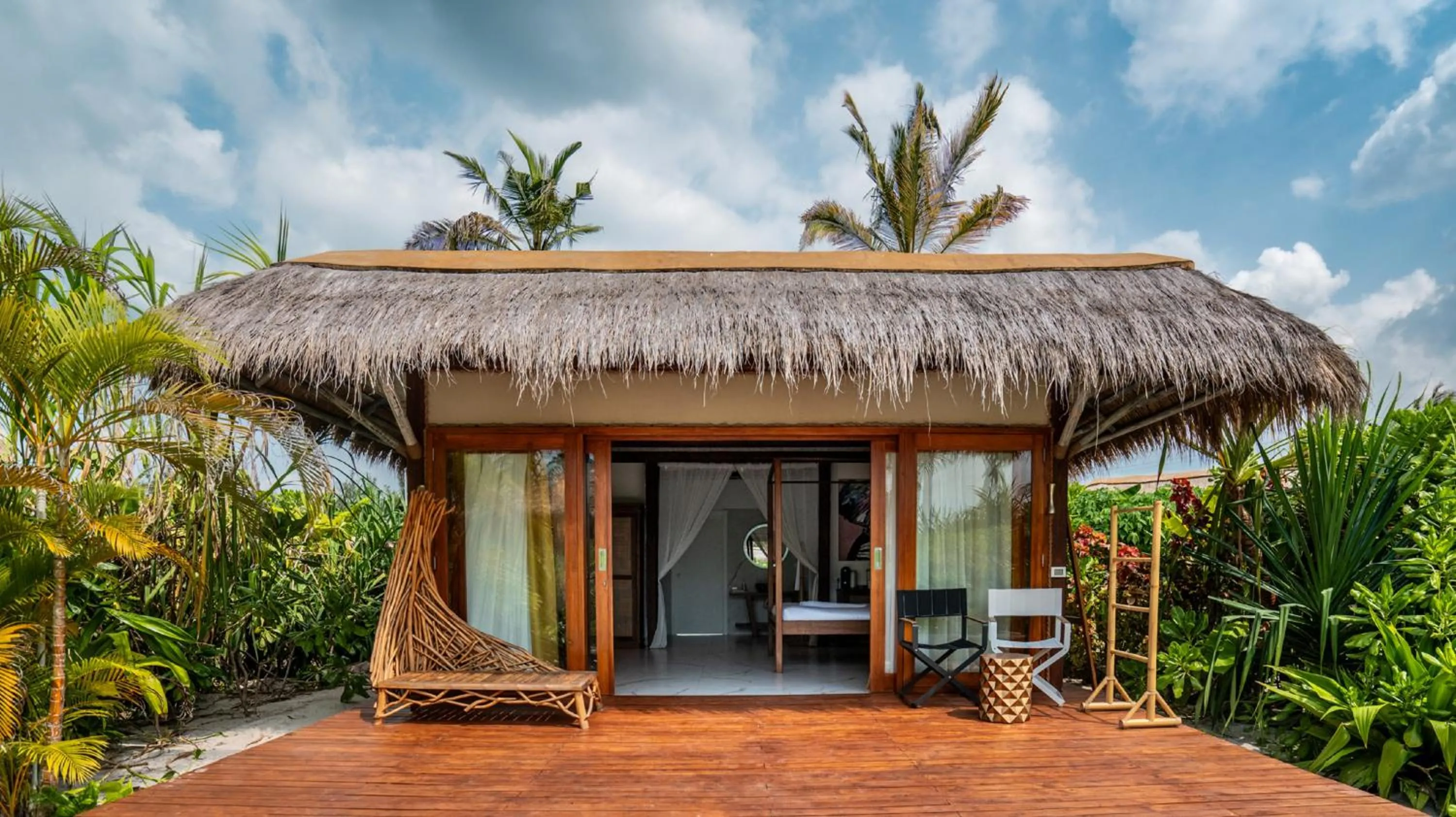 Patio in Sensations Eco-Chic Hotel