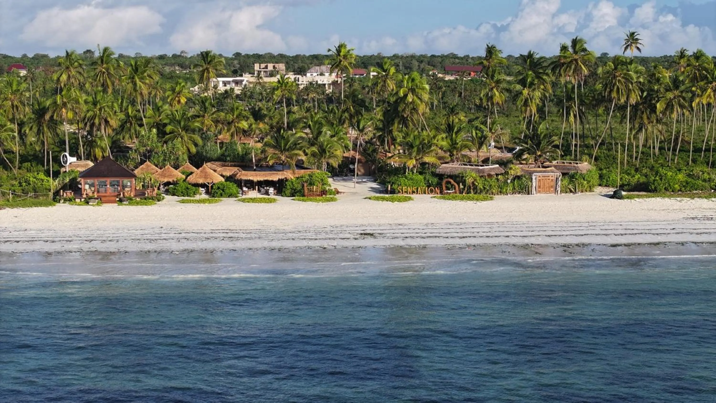 Bird's eye view in Sensations Eco-Chic Hotel