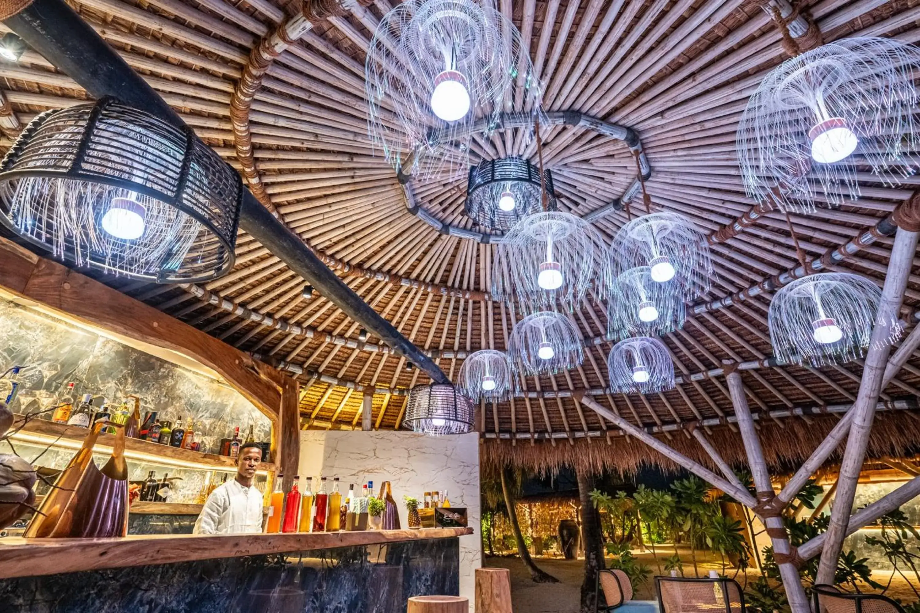 Lounge or bar in Sensations Eco-Chic Hotel Lounge or bar in Sensations Eco-Chic Hotel