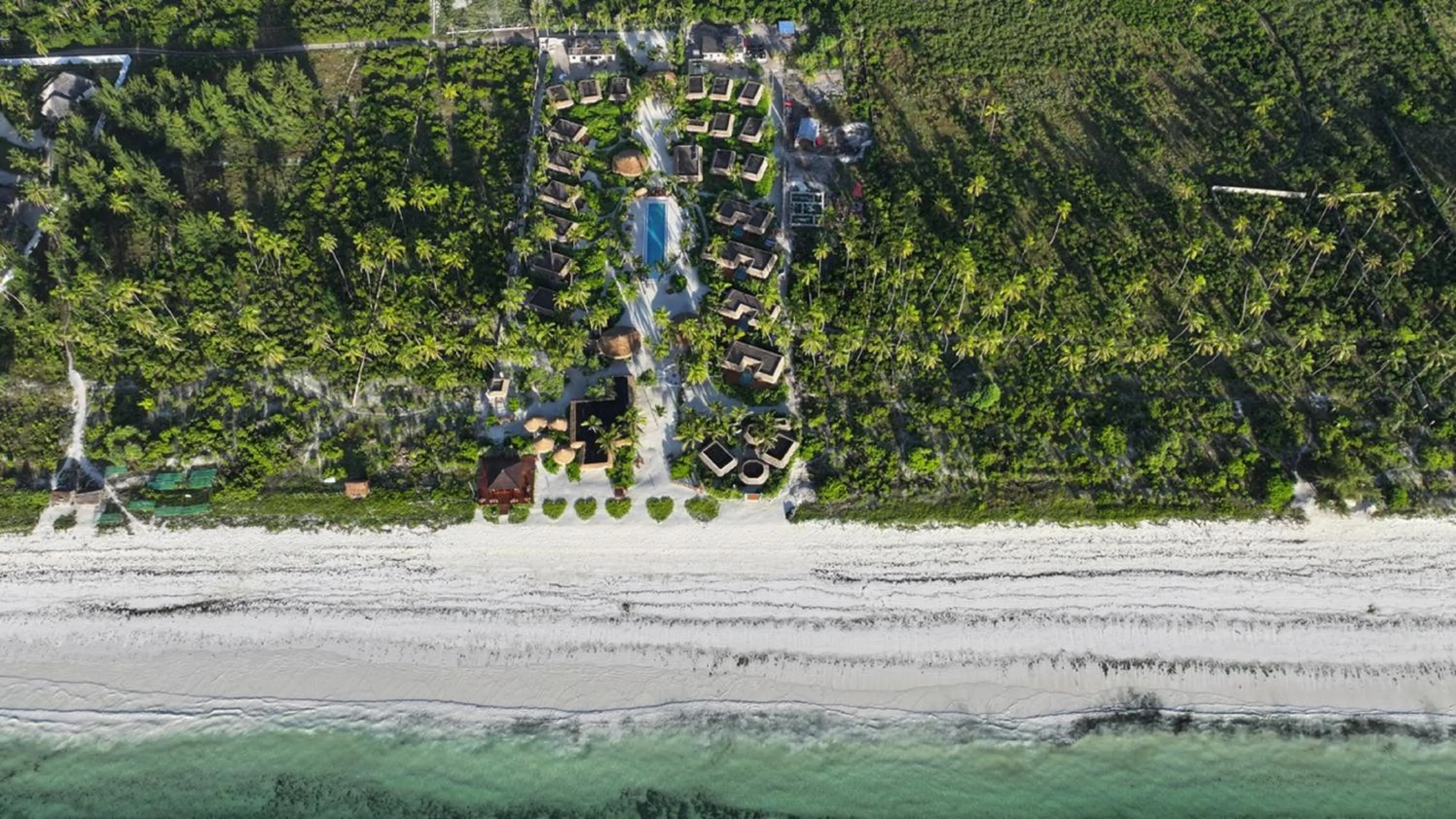 Bird's eye view in Sensations Eco-Chic Hotel