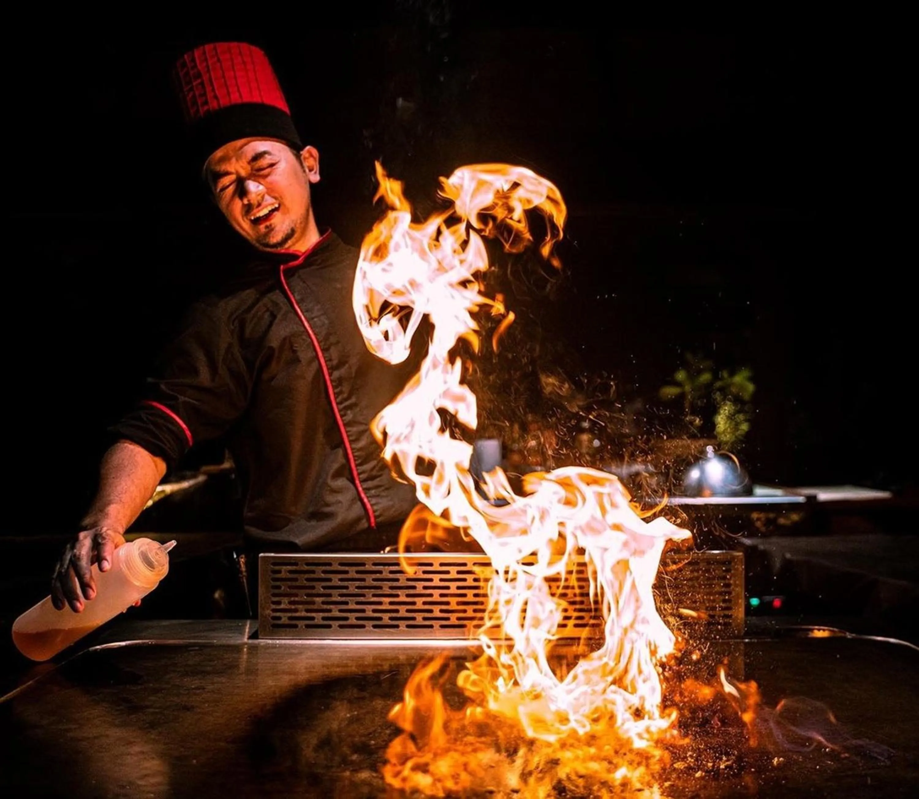 Restaurant/places to eat in Sensations Eco-Chic Hotel