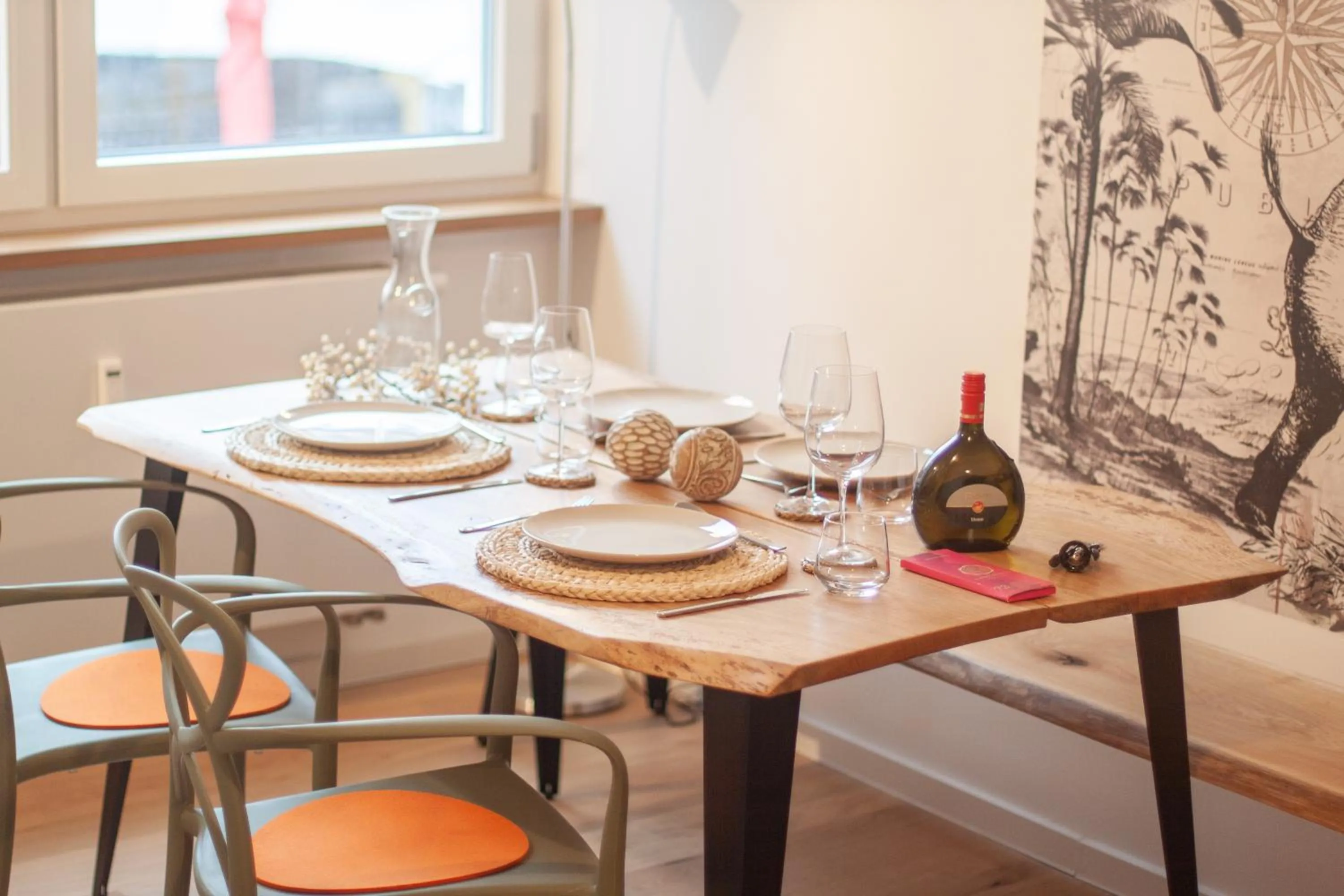 Seating area in Juliusliving - modernes Wohnen an der Juliuspromenade