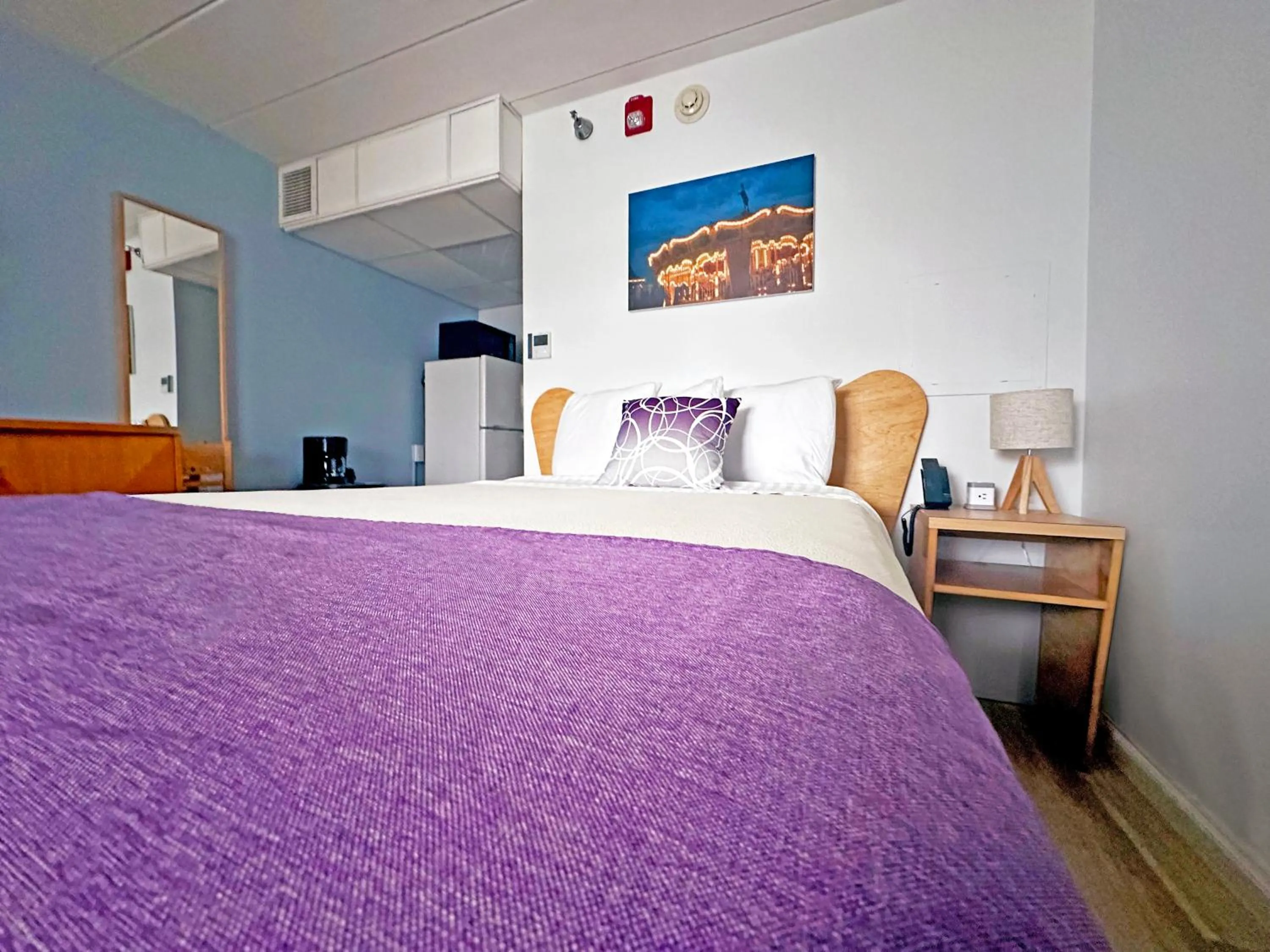 Bed in Shalimar Resort