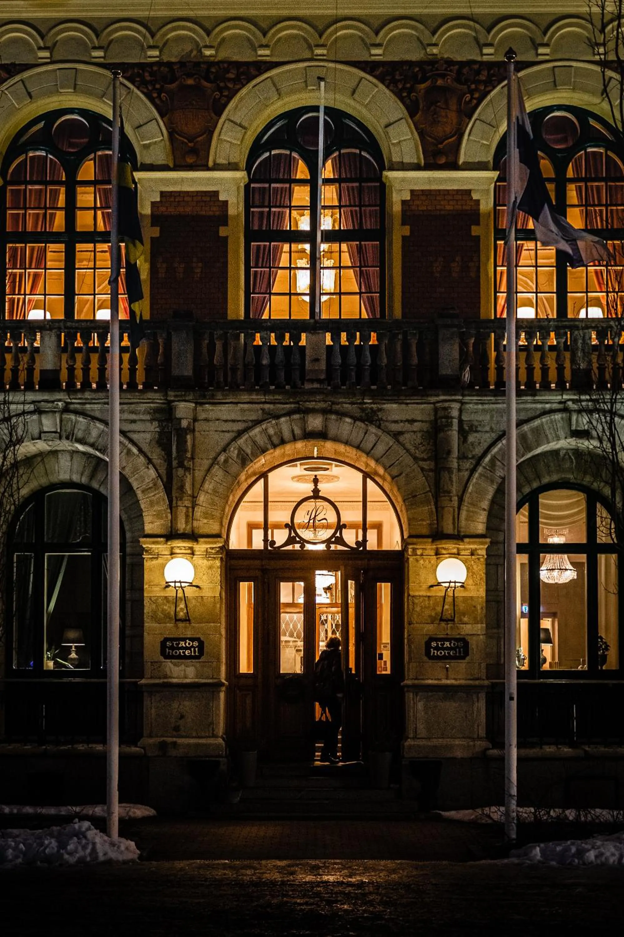 Facade/entrance in Haparanda Stadshotell