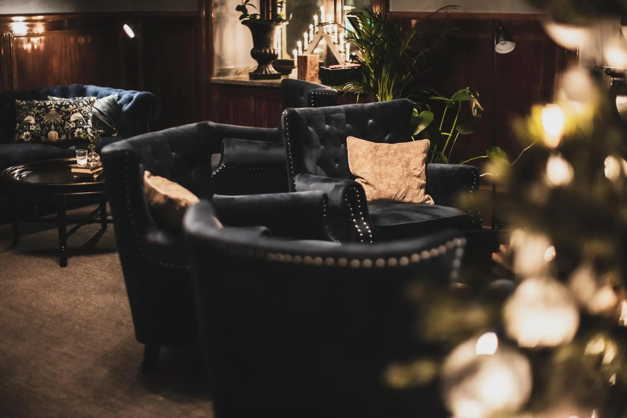 Seating area in Haparanda Stadshotell