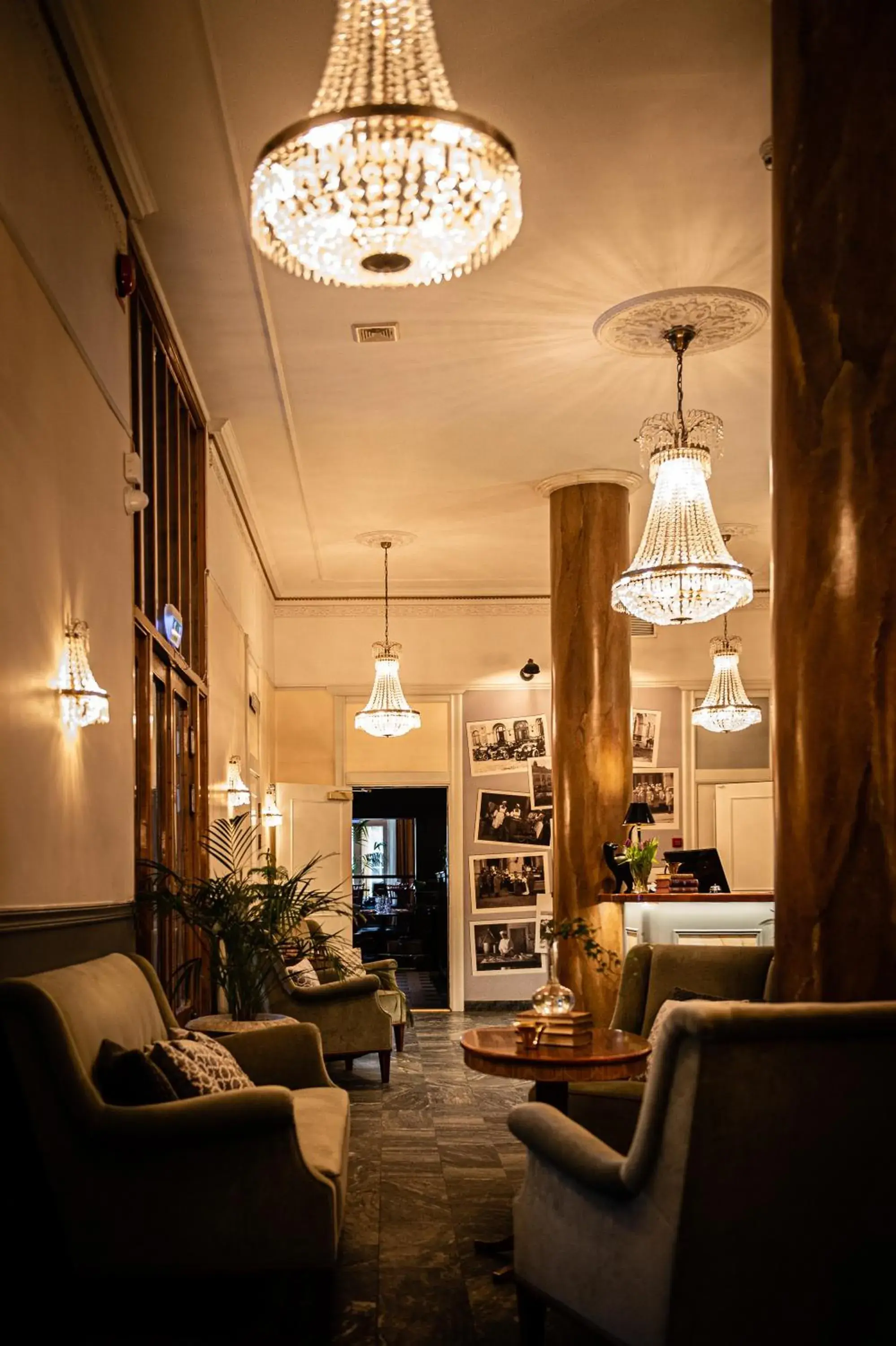 Lobby or reception in Haparanda Stadshotell Lobby or reception in Haparanda Stadshotell