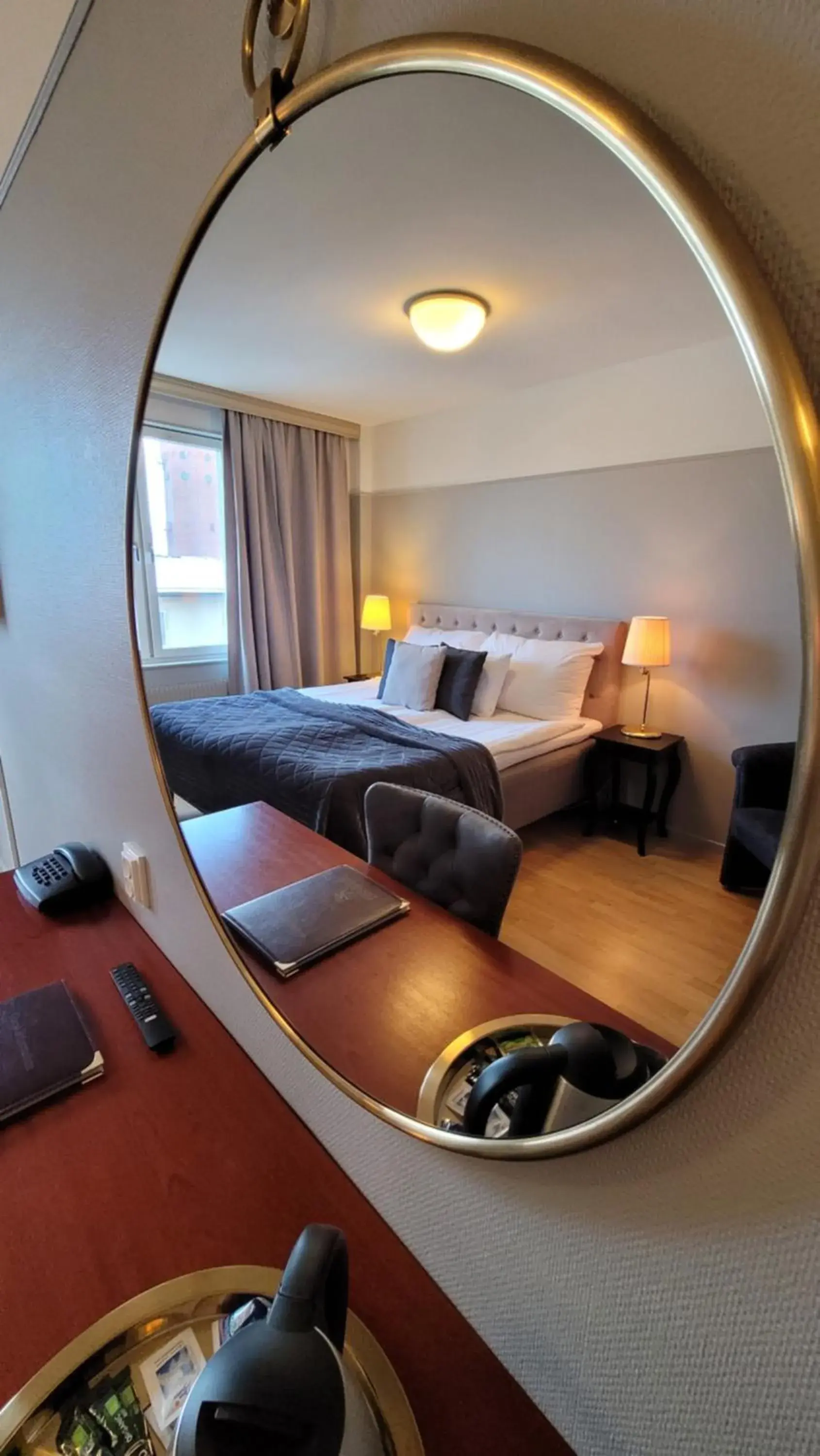 Bedroom, Bed in Haparanda Stadshotell Bedroom, Bed in Haparanda Stadshotell