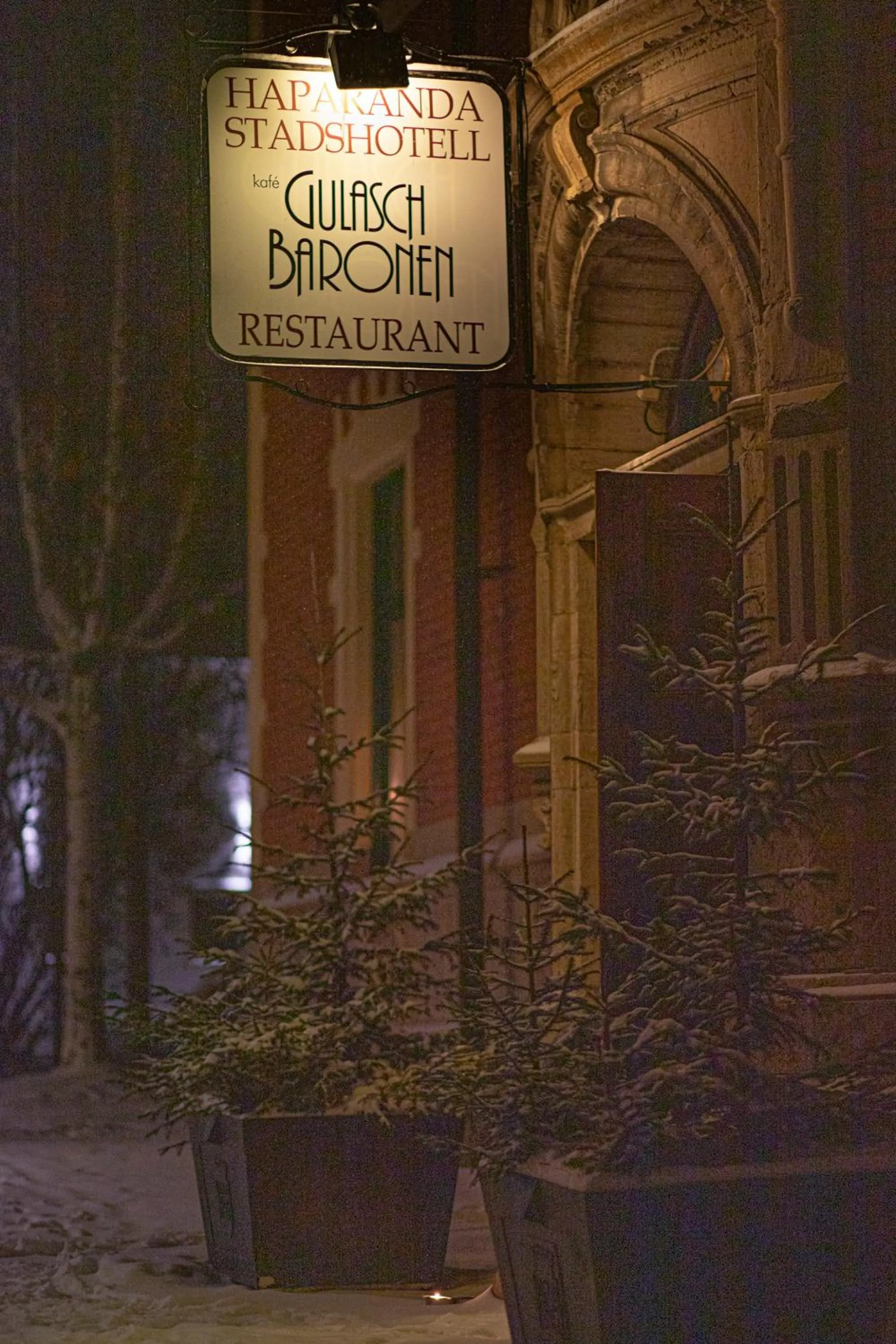 Restaurant/places to eat in Haparanda Stadshotell