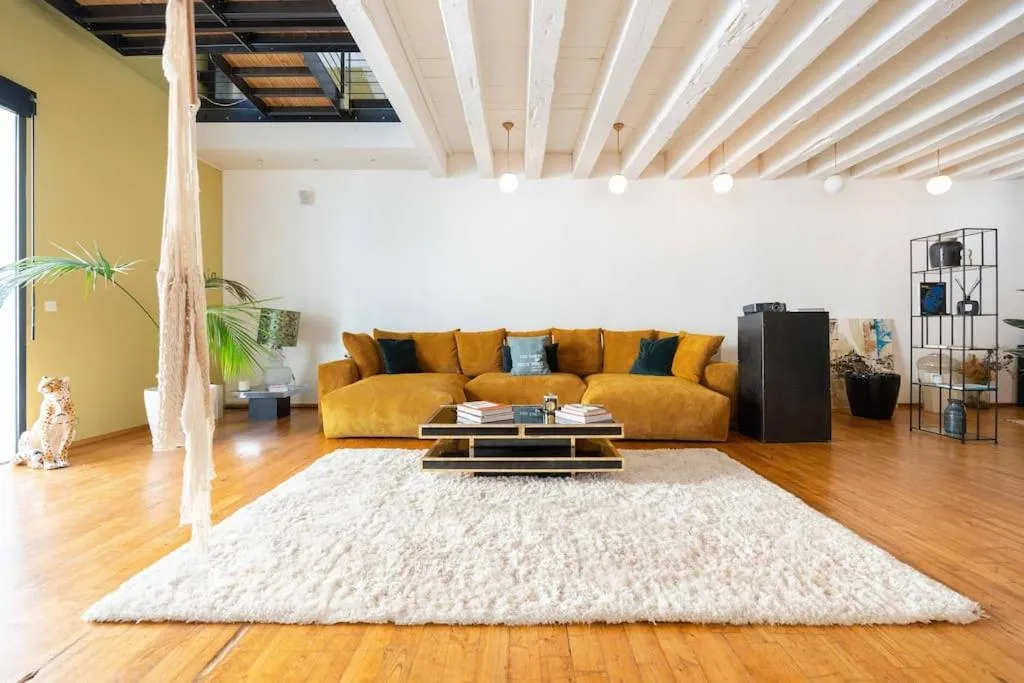 Living room in Le Loft du Vieux-Port - St Victor
