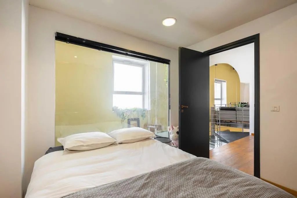 Bedroom, Bed in Le Loft du Vieux-Port - St Victor