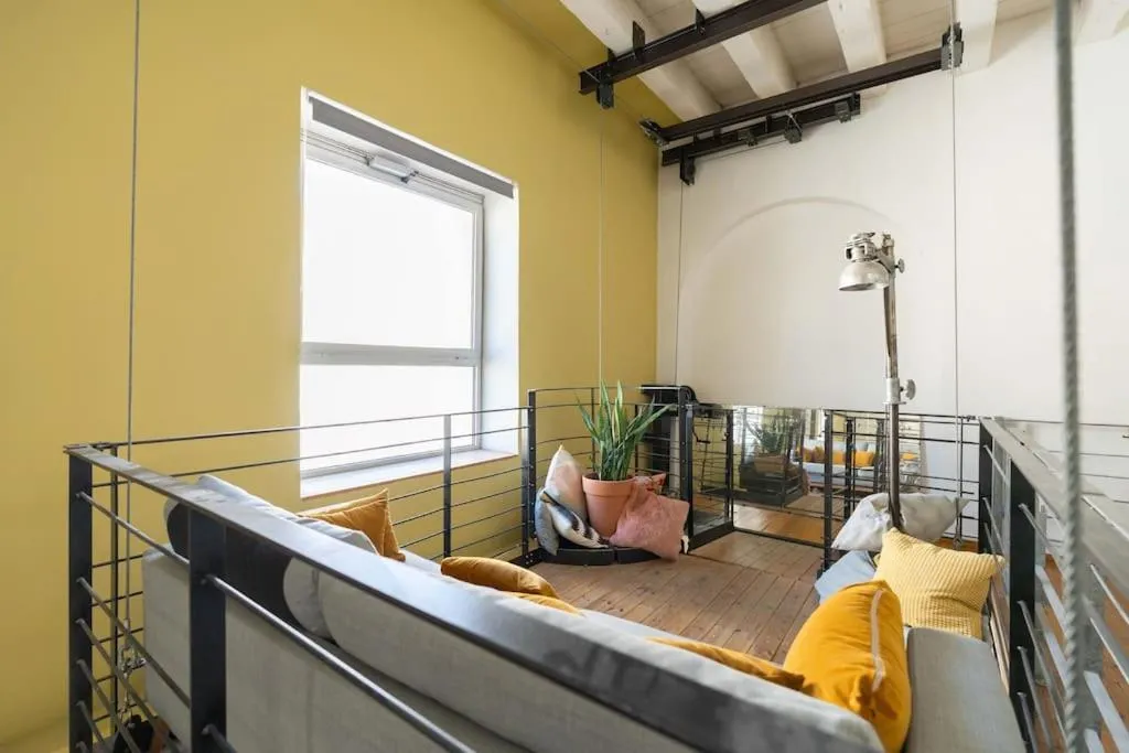 Bed in Le Loft du Vieux-Port - St Victor