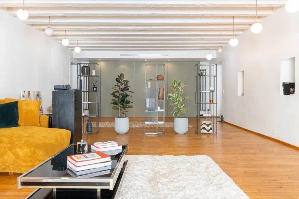 Living room in Le Loft du Vieux-Port - St Victor