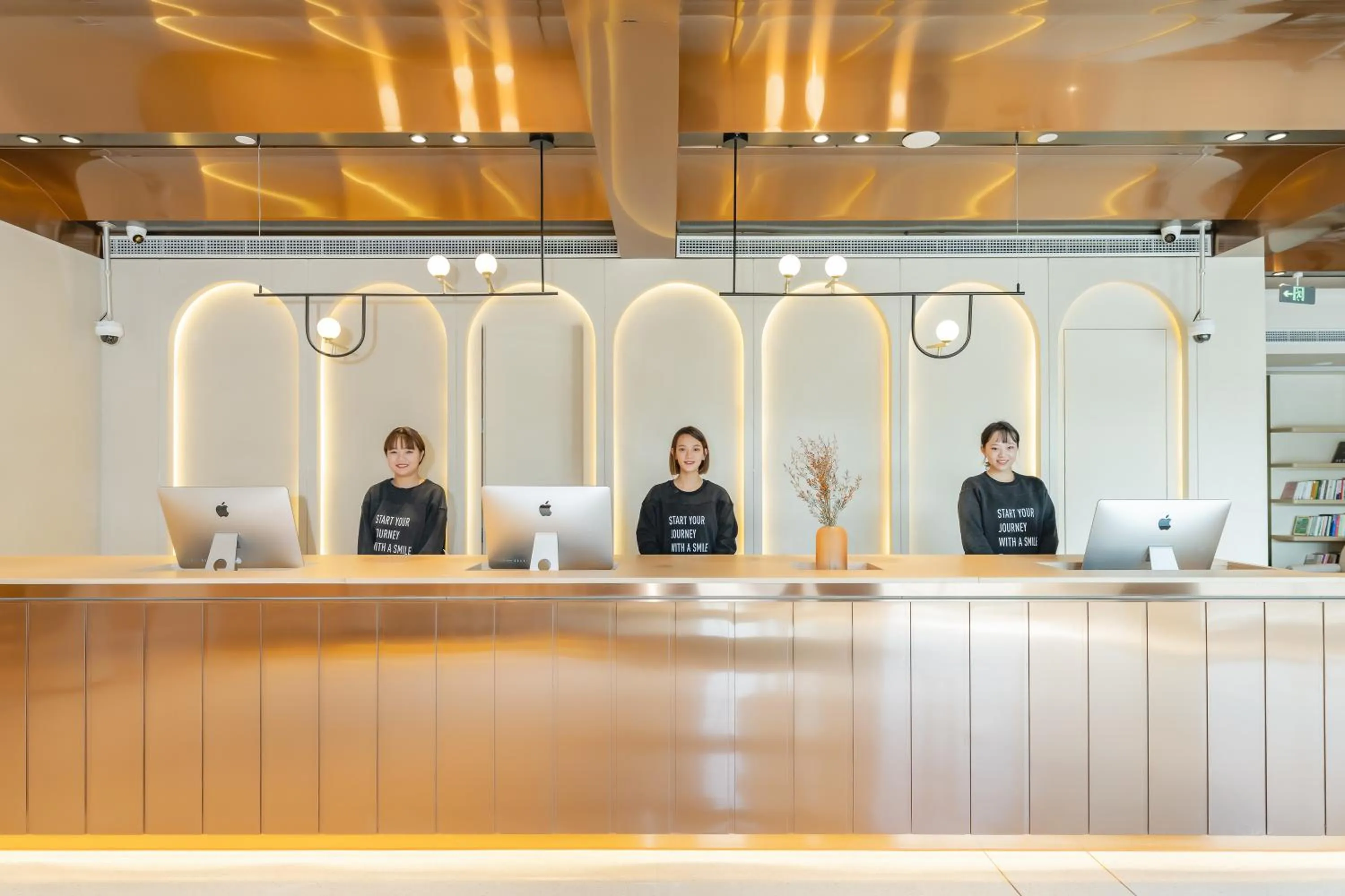 Staff in Shanghai Pudong Caolu Atour Hotel