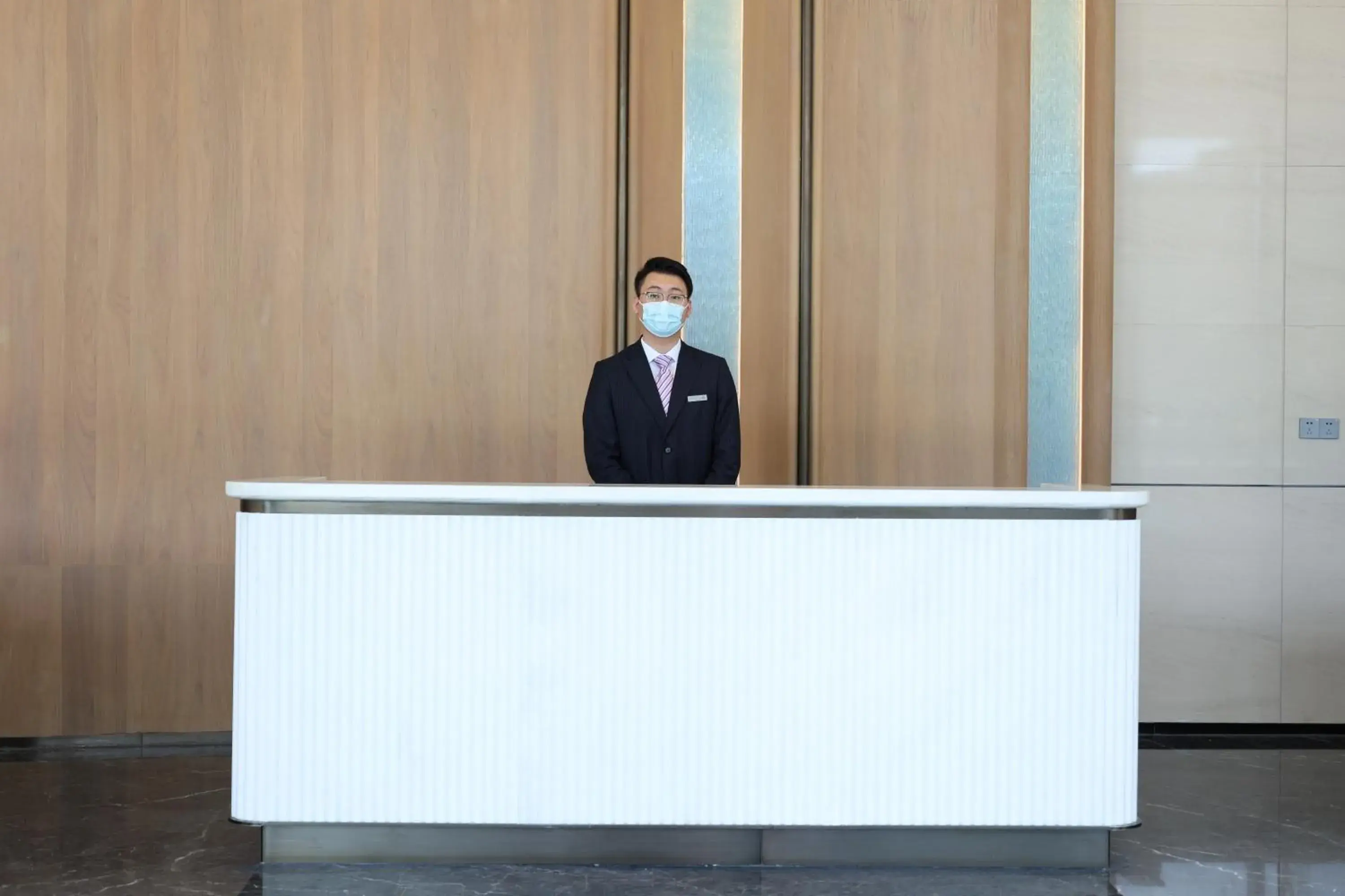 Lobby or reception in The COLI Hotel Jinan Lobby or reception in The COLI Hotel Jinan