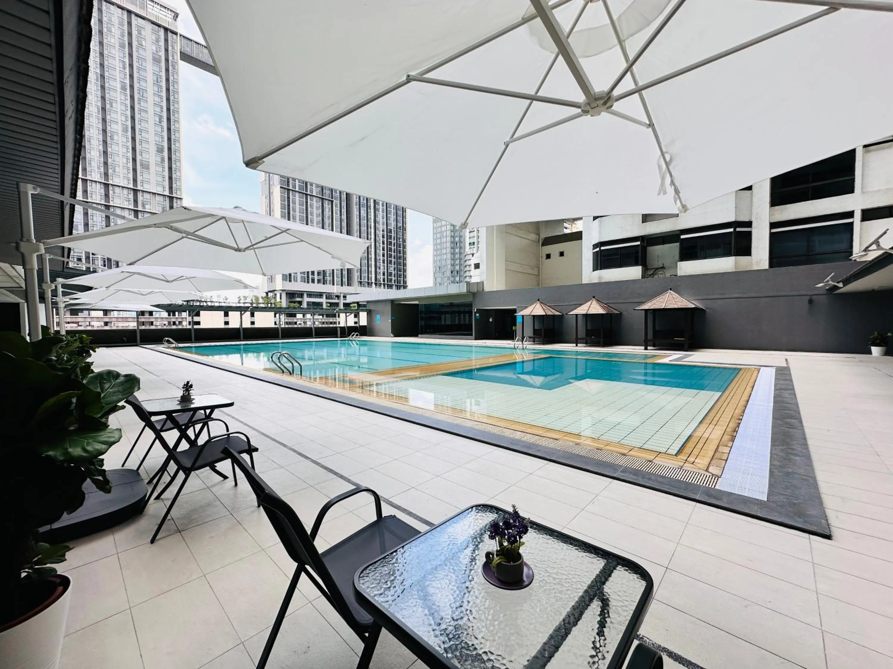 Swimming pool in The Bed Bukit Bintang