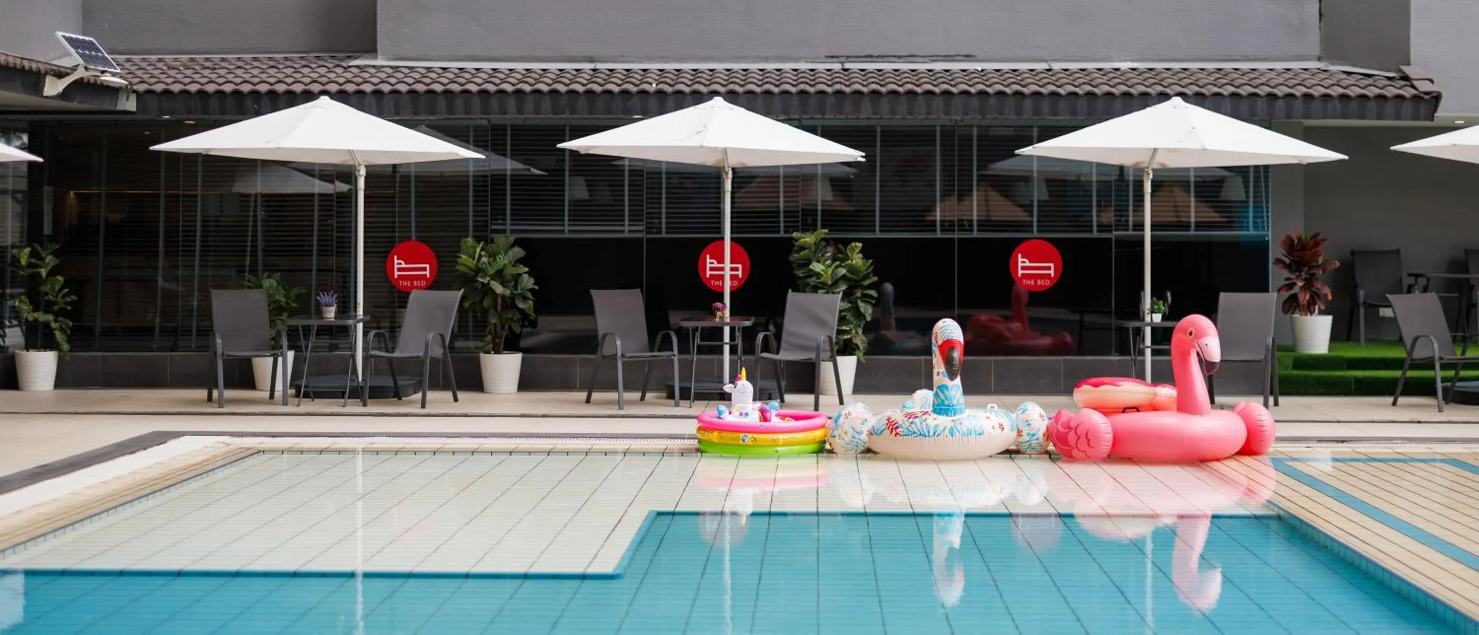 Swimming pool in The Bed Bukit Bintang