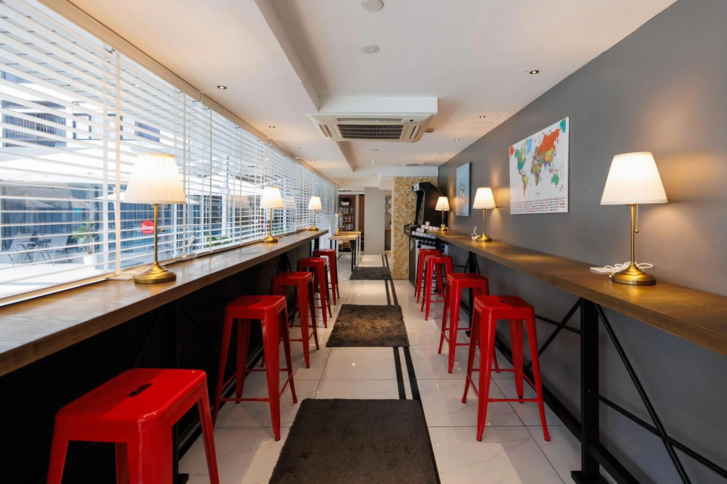 Communal lounge/ TV room in The Bed Bukit Bintang