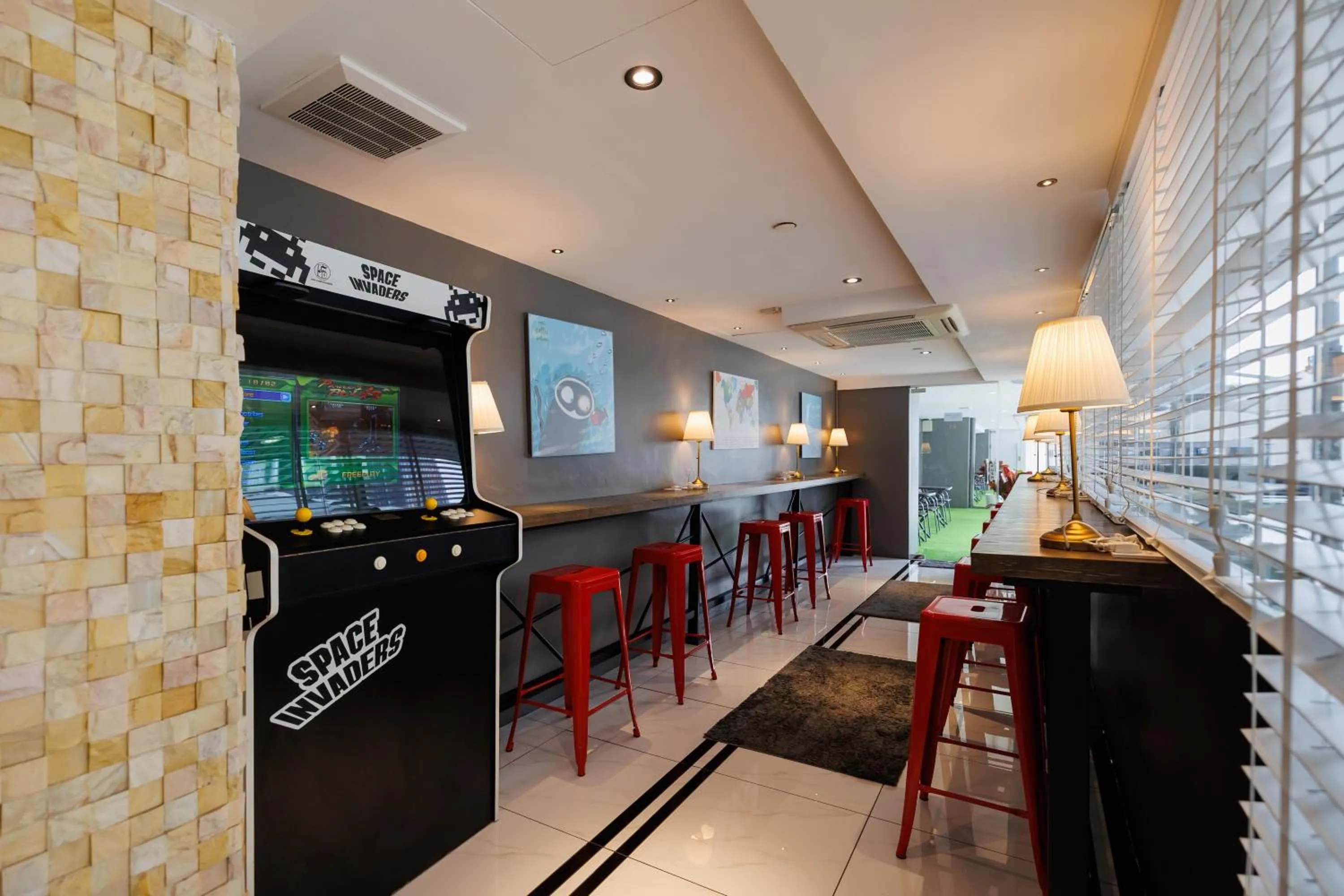 Communal lounge/ TV room in The Bed Bukit Bintang