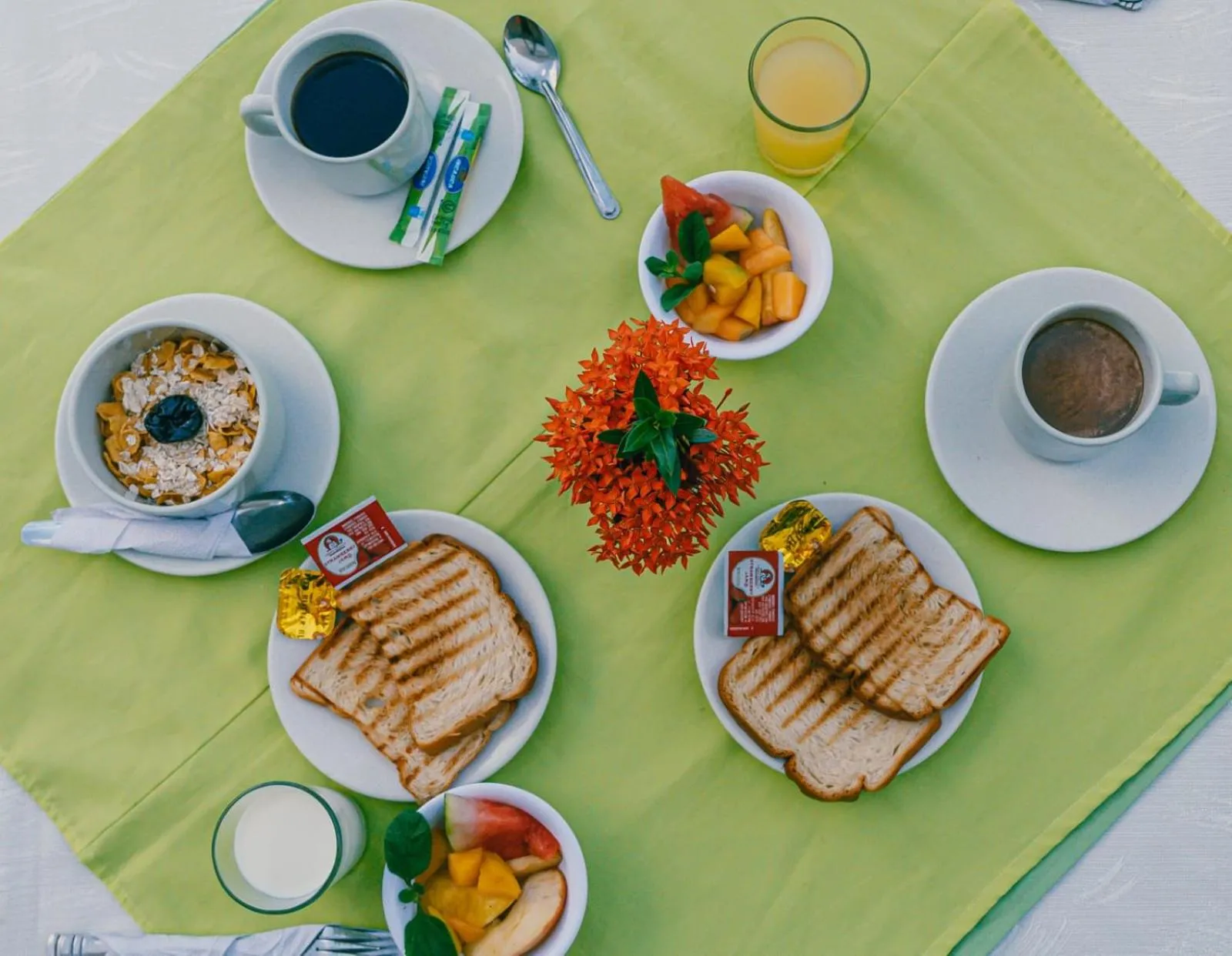 Breakfast in Hotel El Pirata Morgan