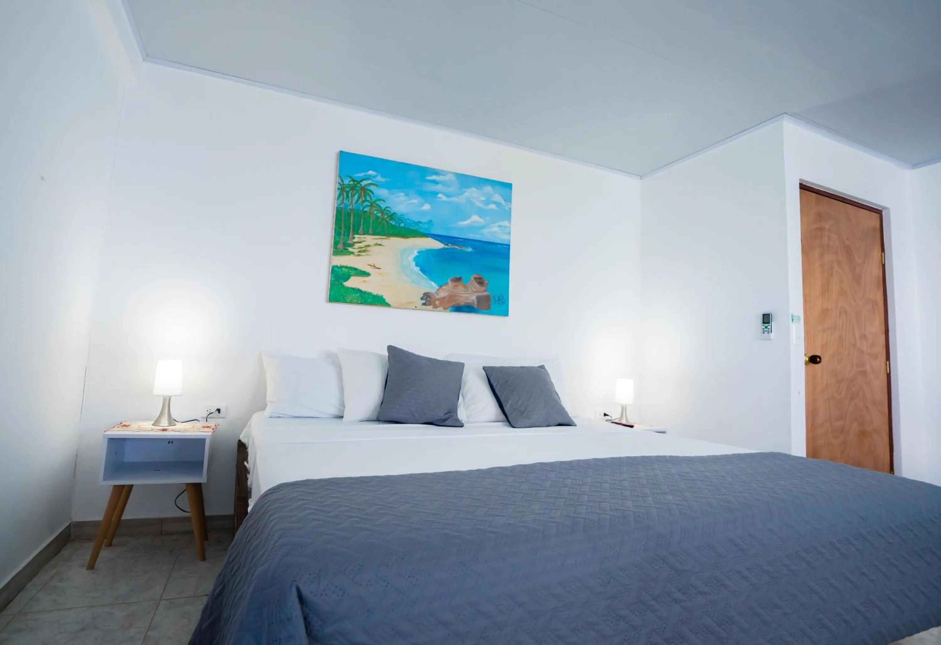 Bed in Hotel El Pirata Morgan