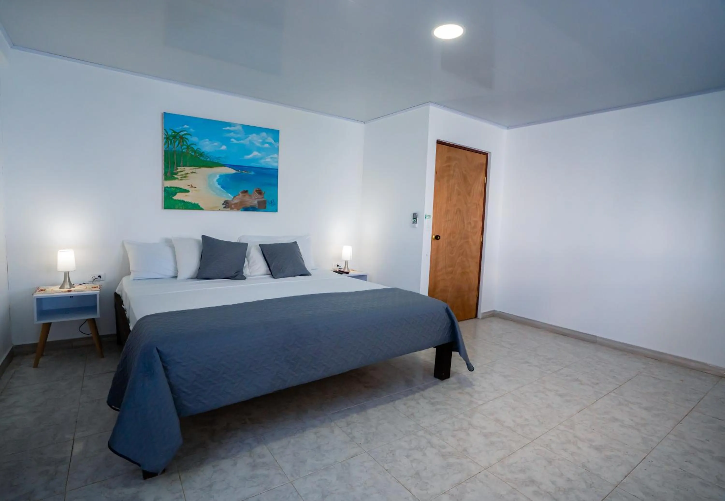 Bed in Hotel El Pirata Morgan