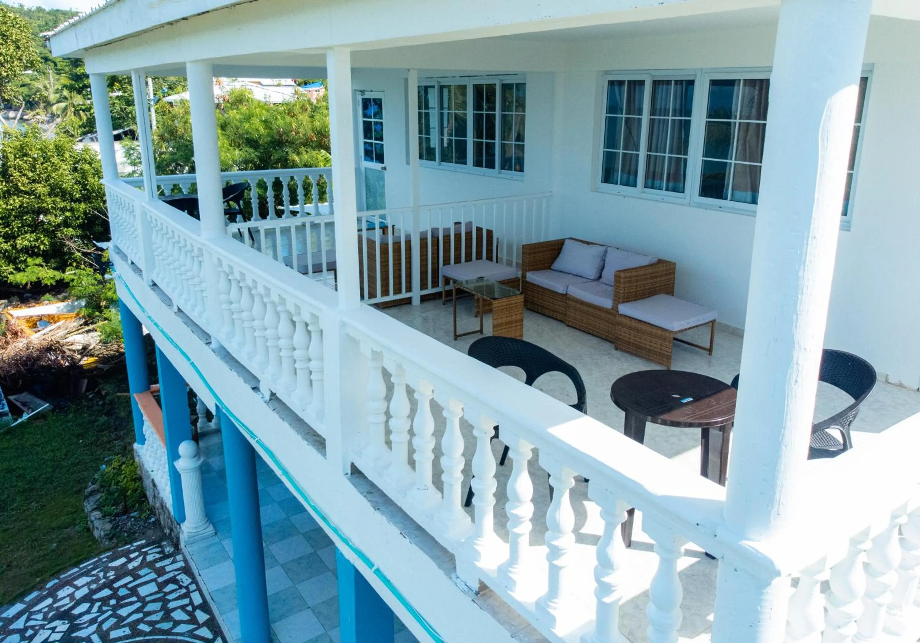 Property building in Hotel El Pirata Morgan