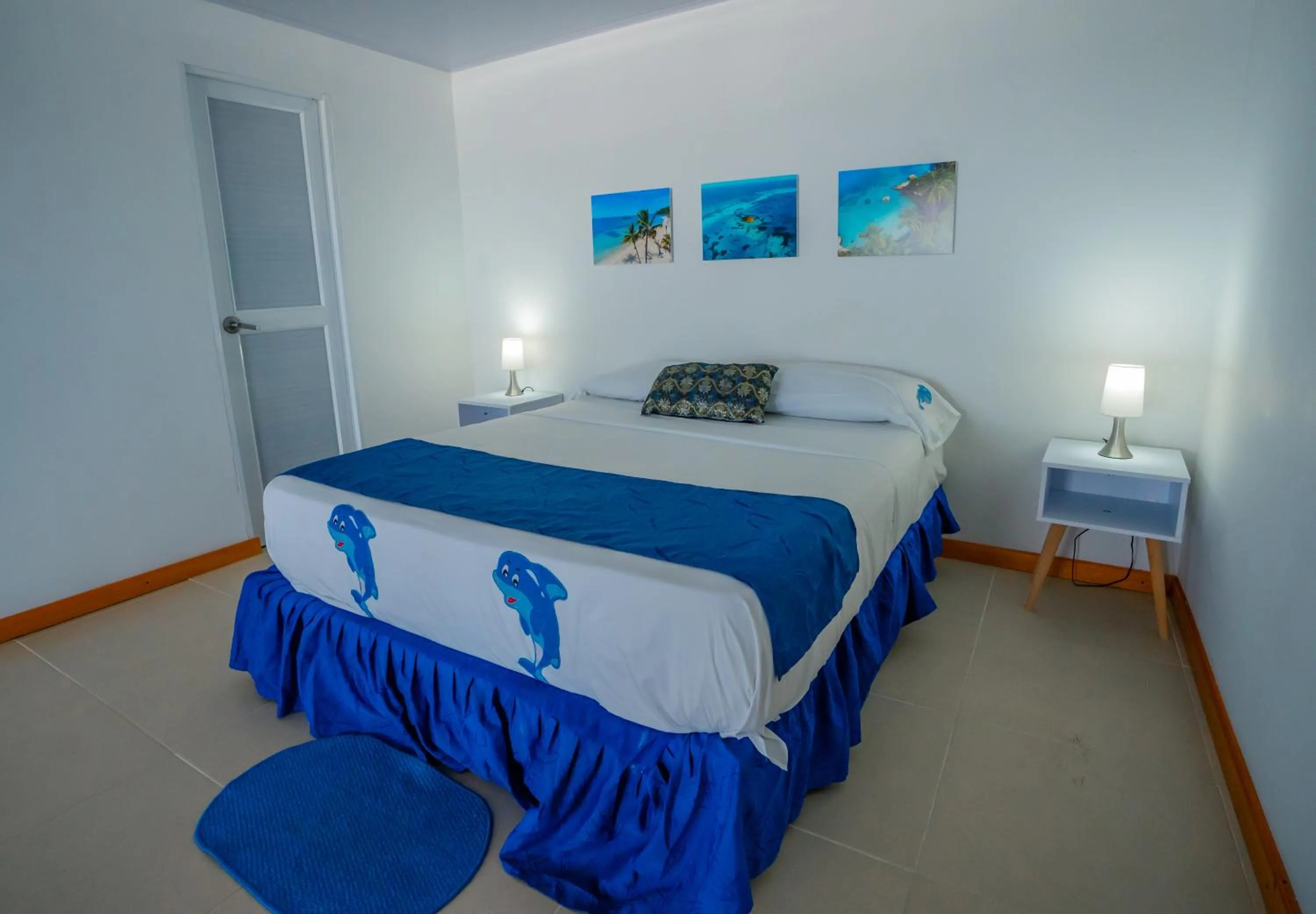 Bed in Hotel El Pirata Morgan