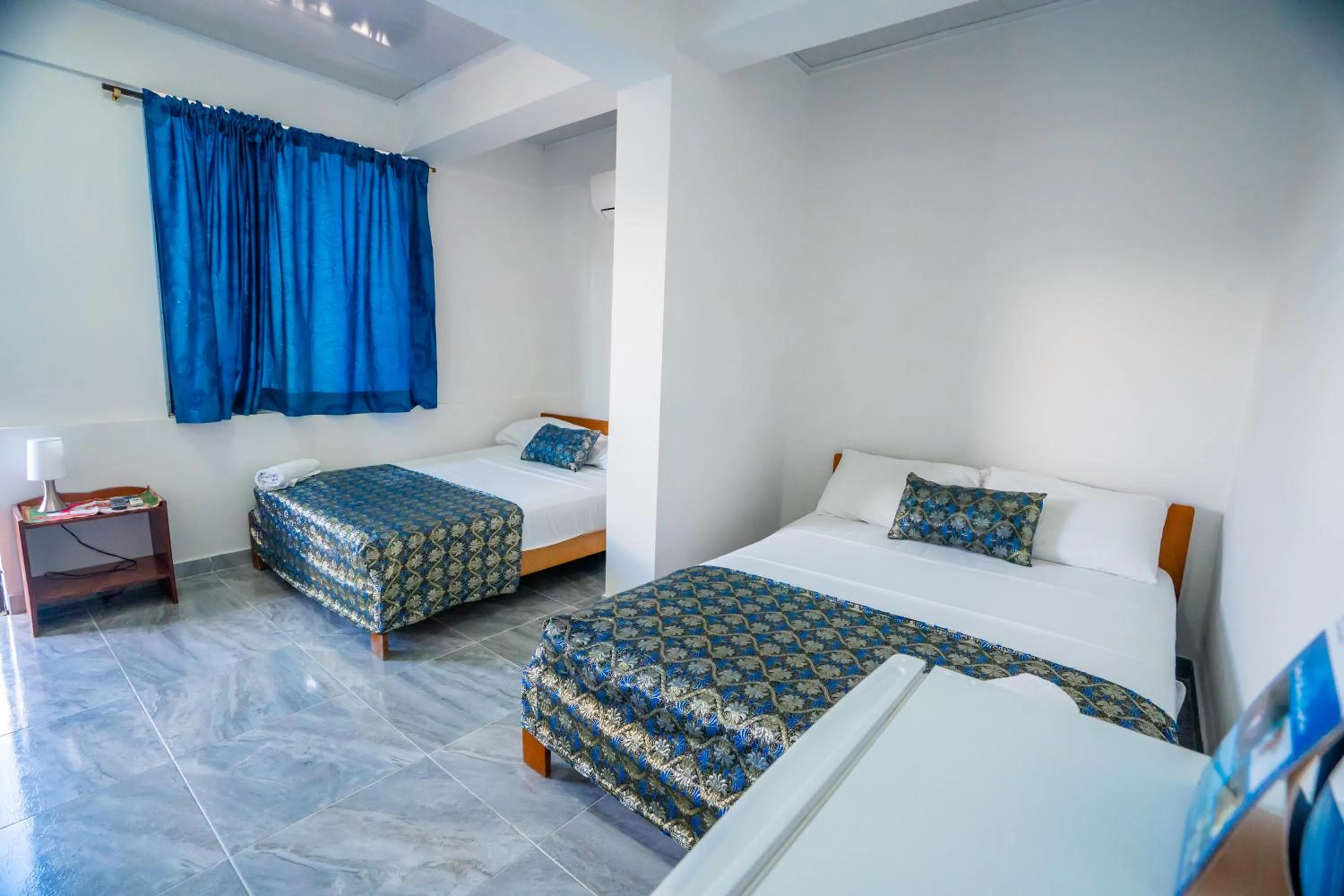 Bed in Hotel El Pirata Morgan