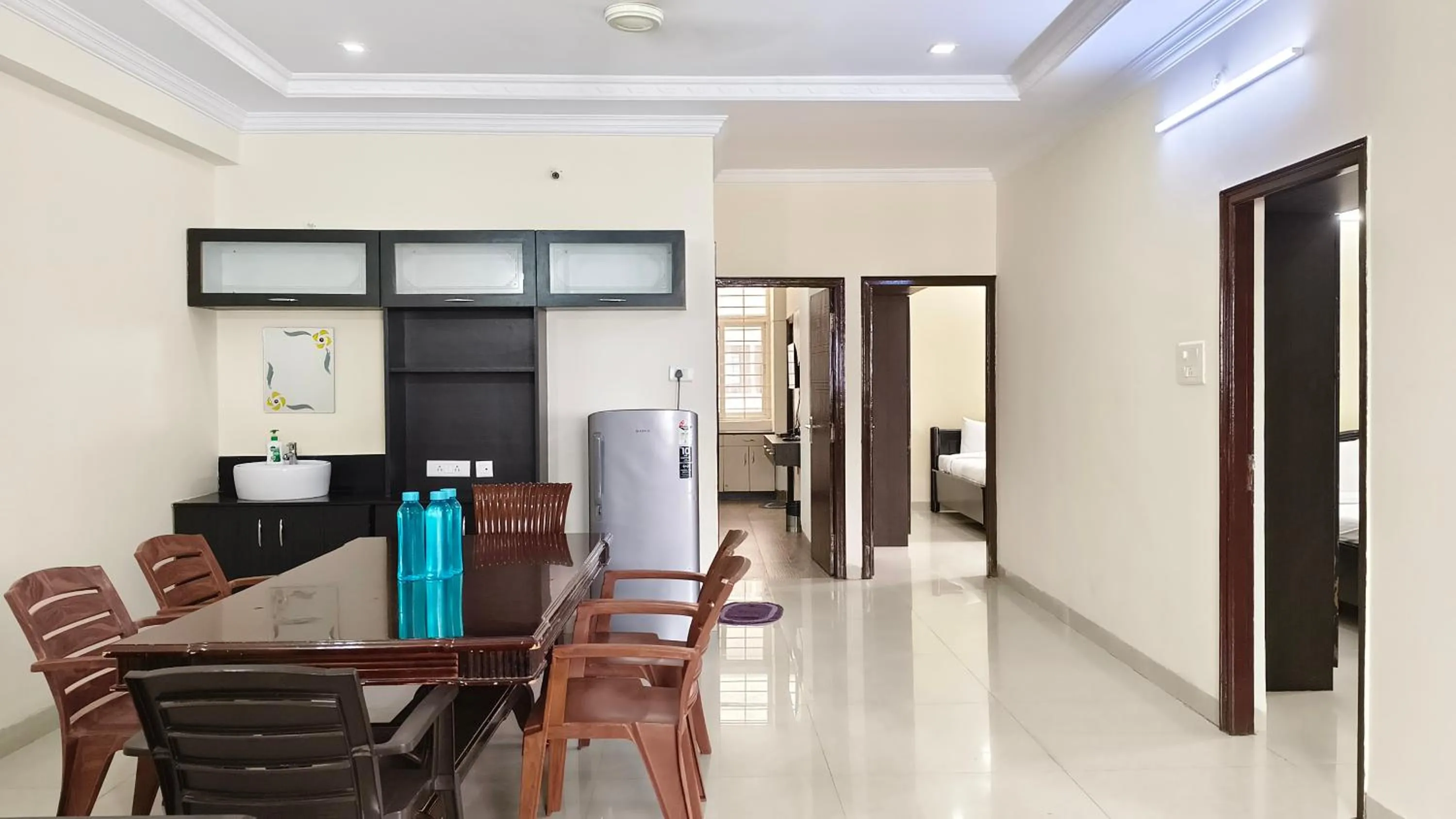 Three-Bedroom Apartment - single occupancy in Hitech Shilparamam Guest House